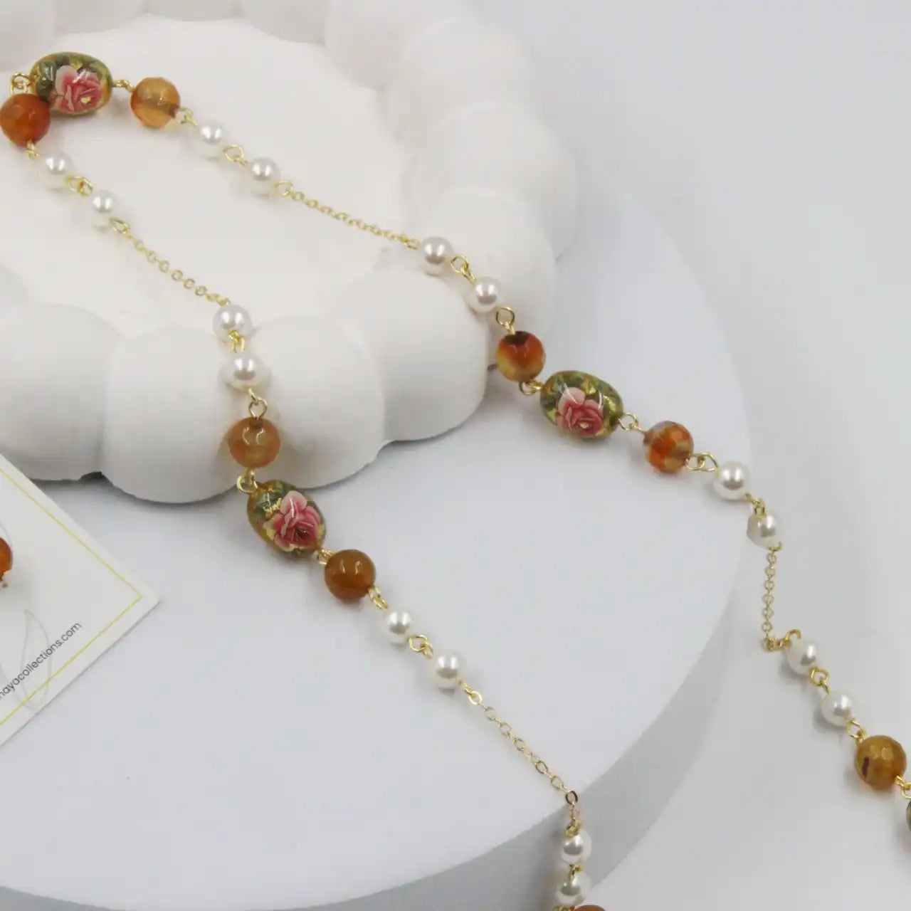 Blooming Floral Pearl Set