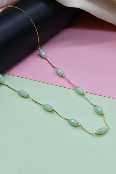 Pebbled Dainty Necklace