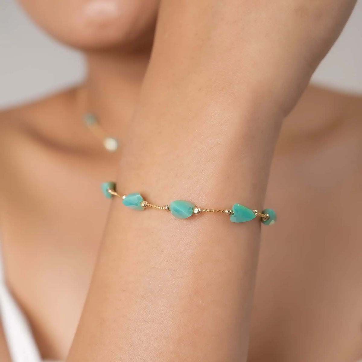 Almond Dainty Bracelet