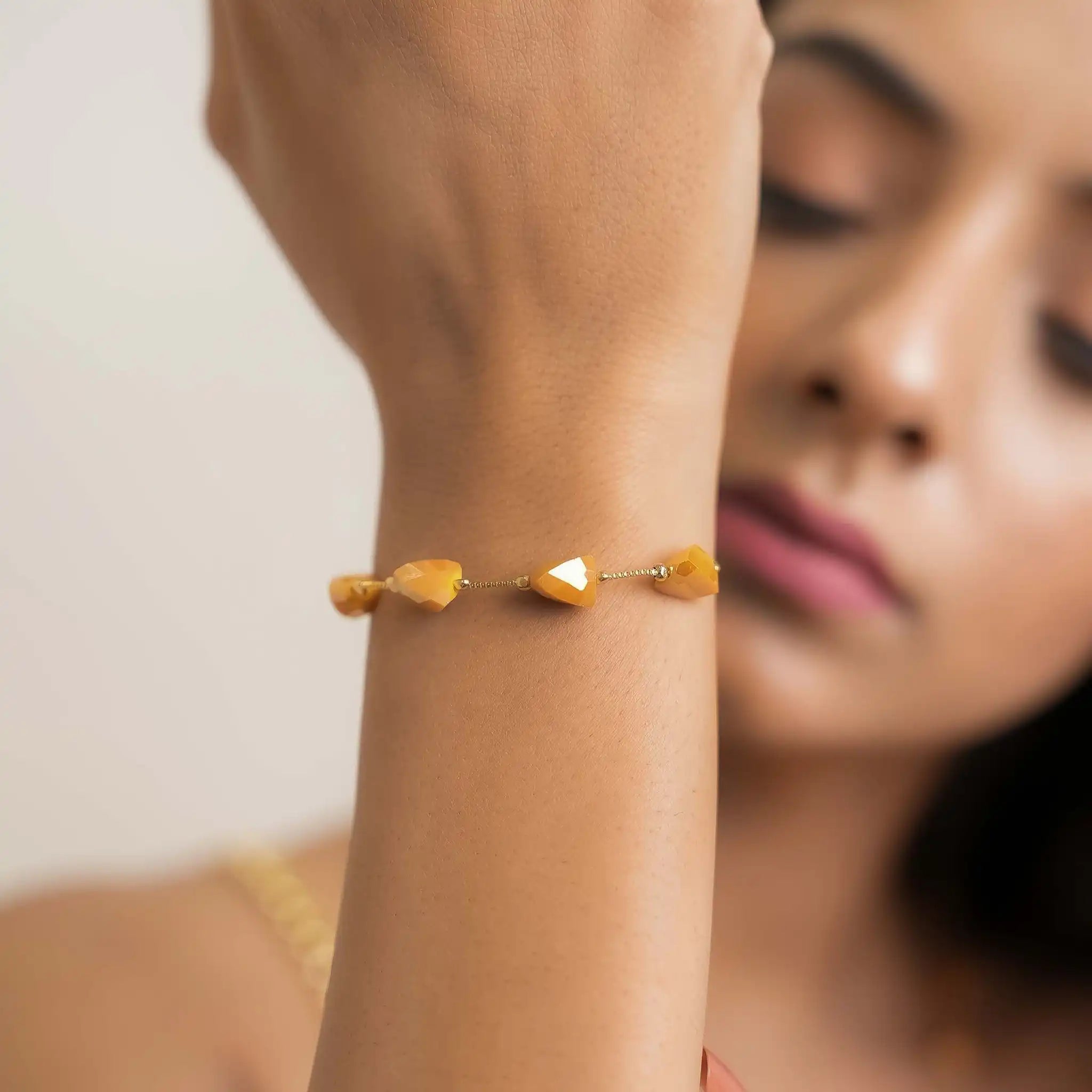 Almond Dainty Bracelet