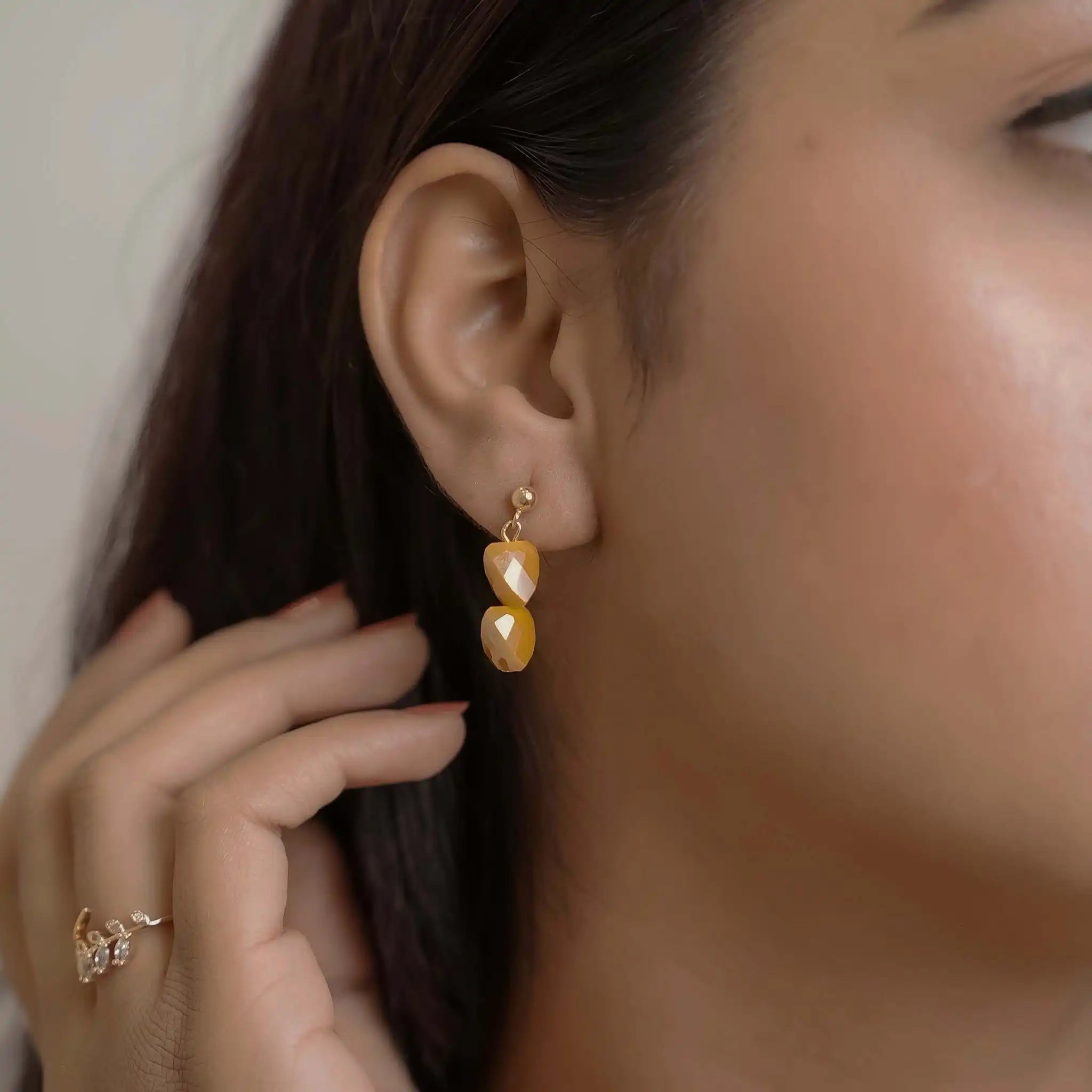 Almond Dainty Earrings