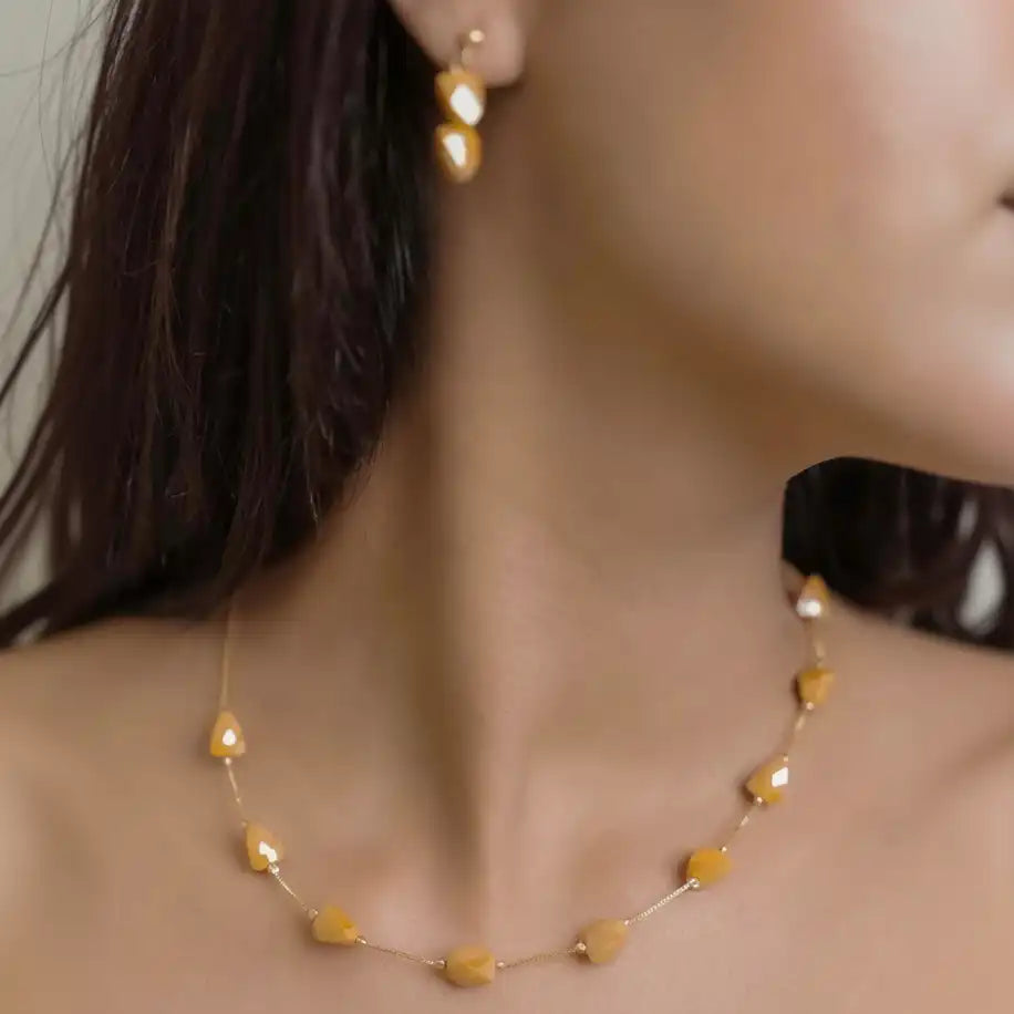 Almond Dainty Necklace