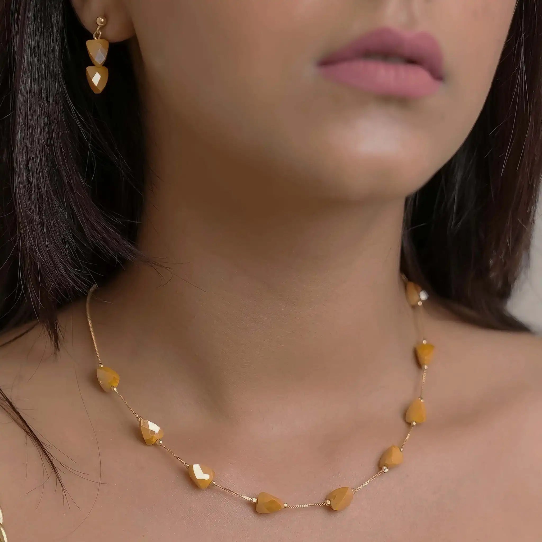 Almond Dainty Necklace