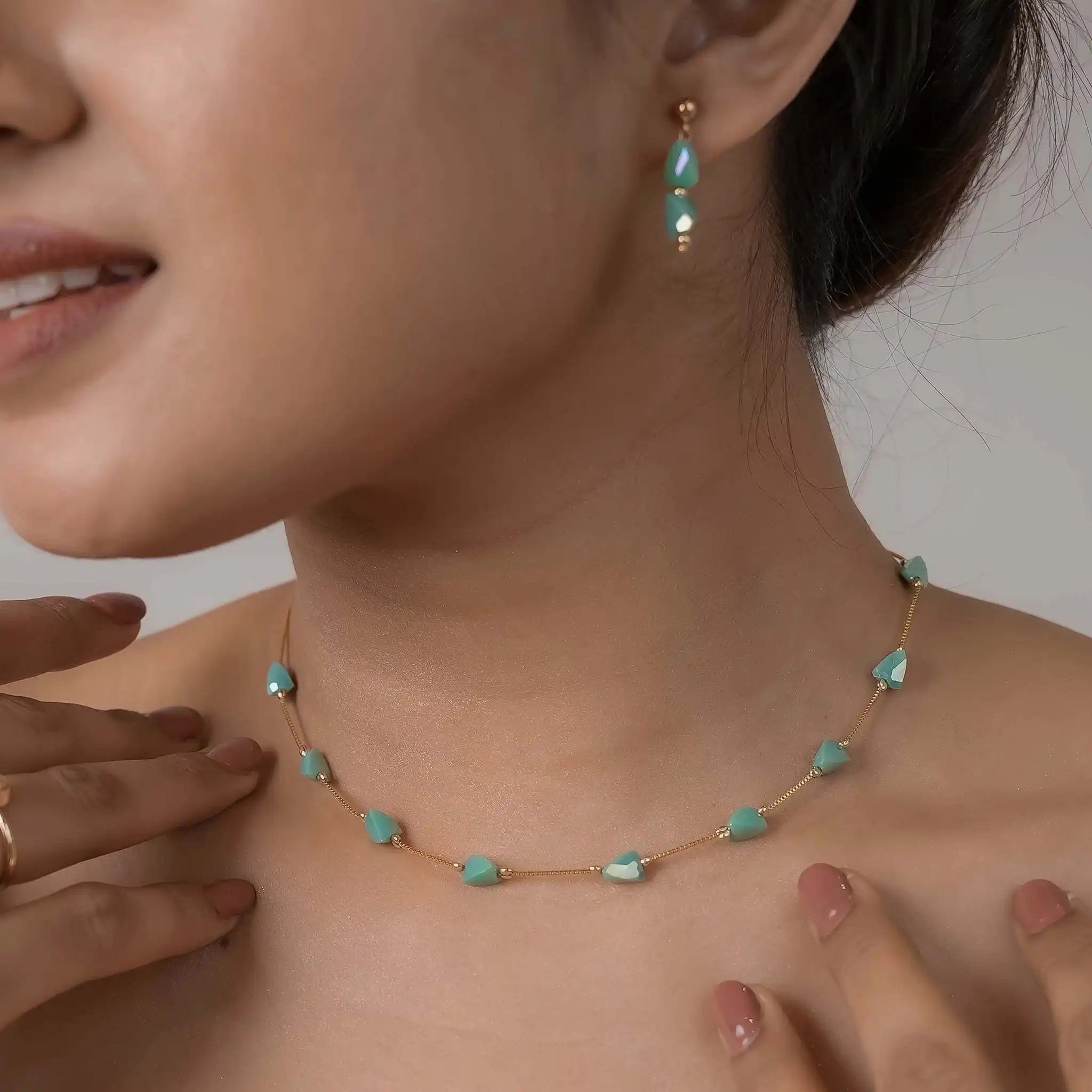 Almond Dainty Necklace