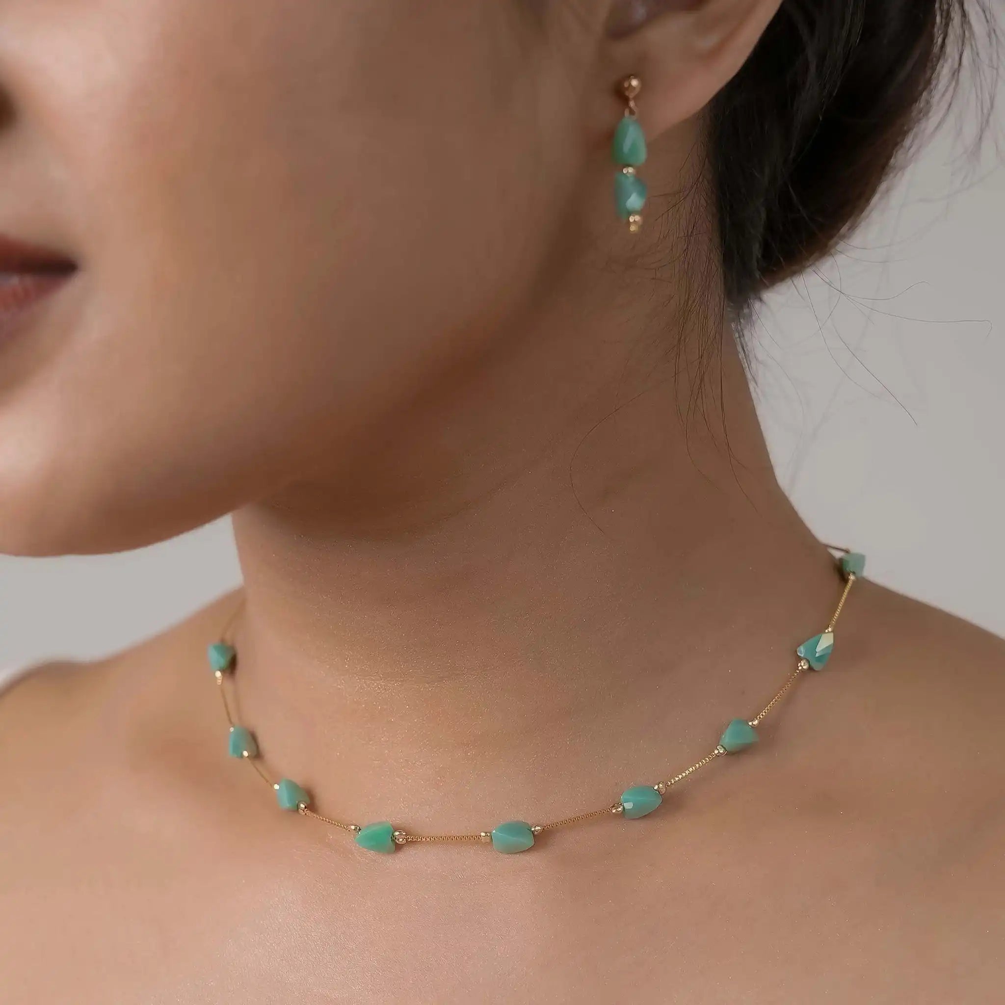 Almond Dainty Necklace