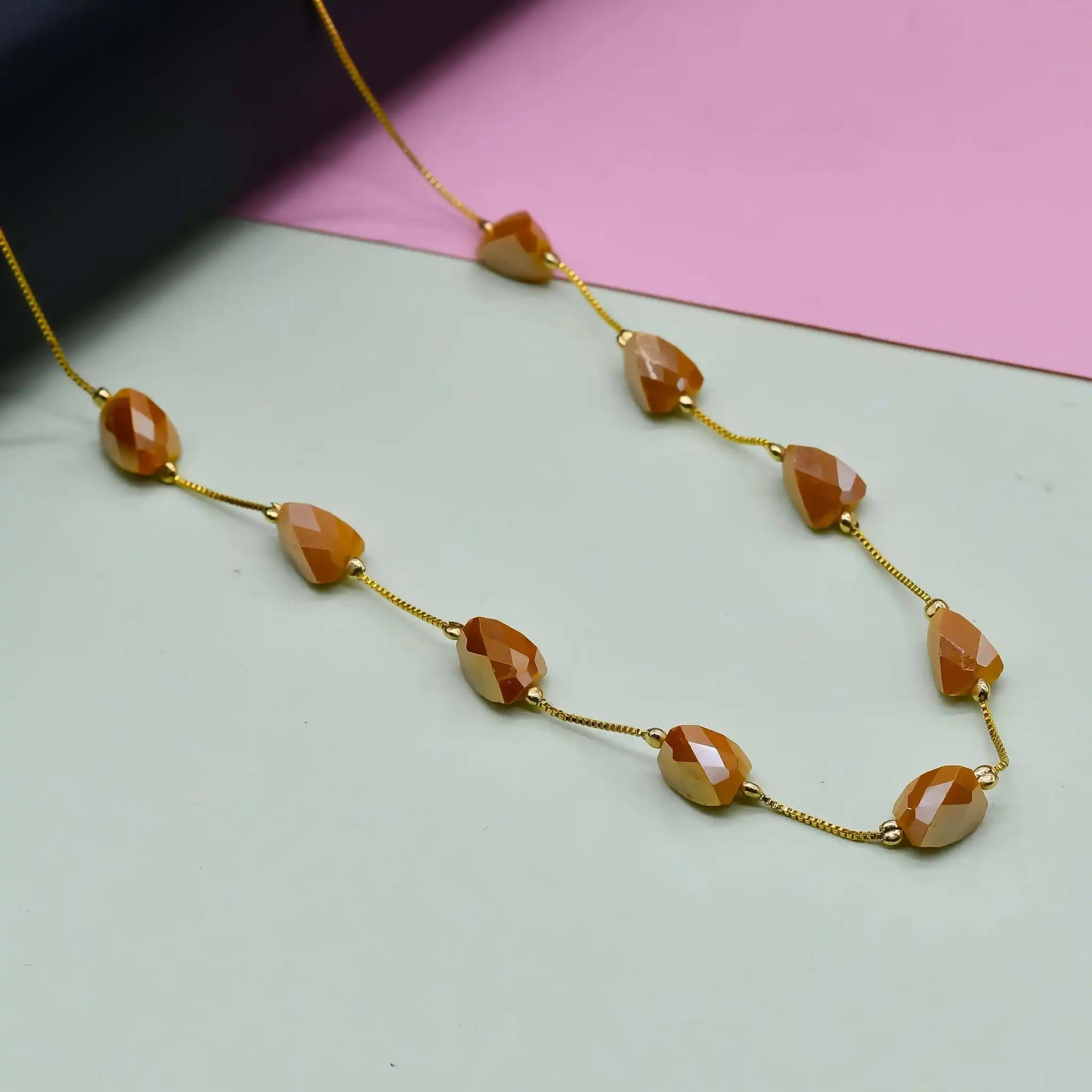 Almond Dainty Necklace
