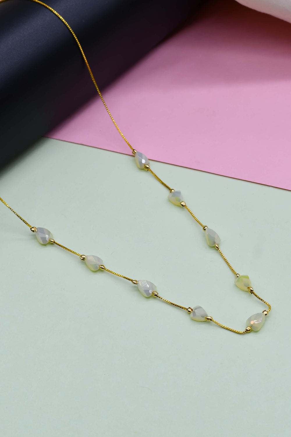 Almond Dainty Necklace