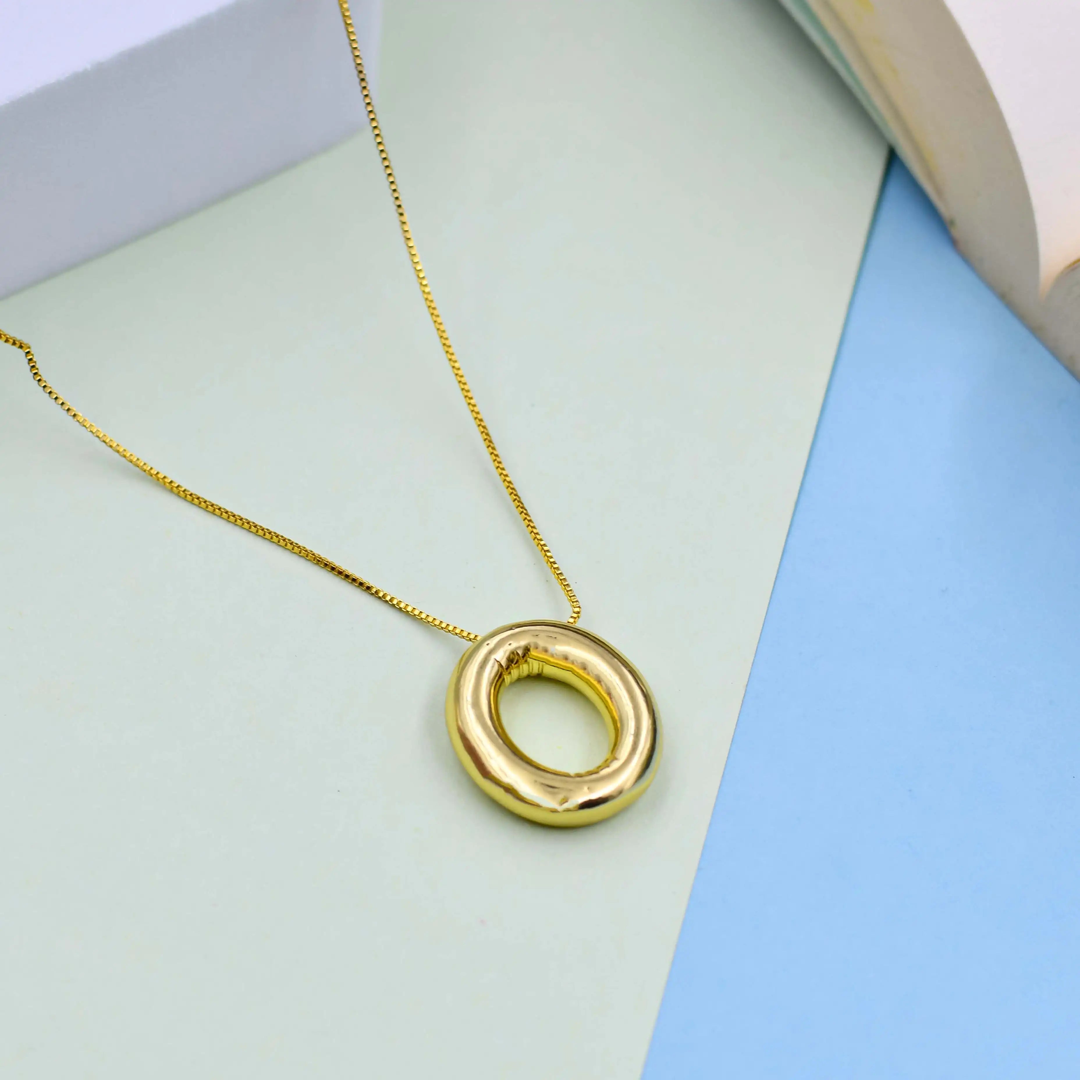 Big Alphabet Pendant Chain