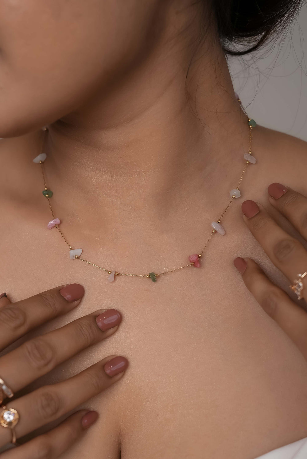 Amethyst Cascade Necklace