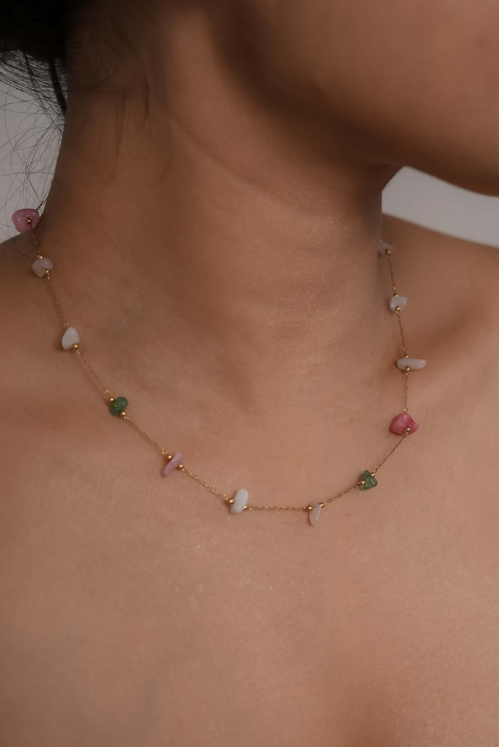 Amethyst Cascade Necklace