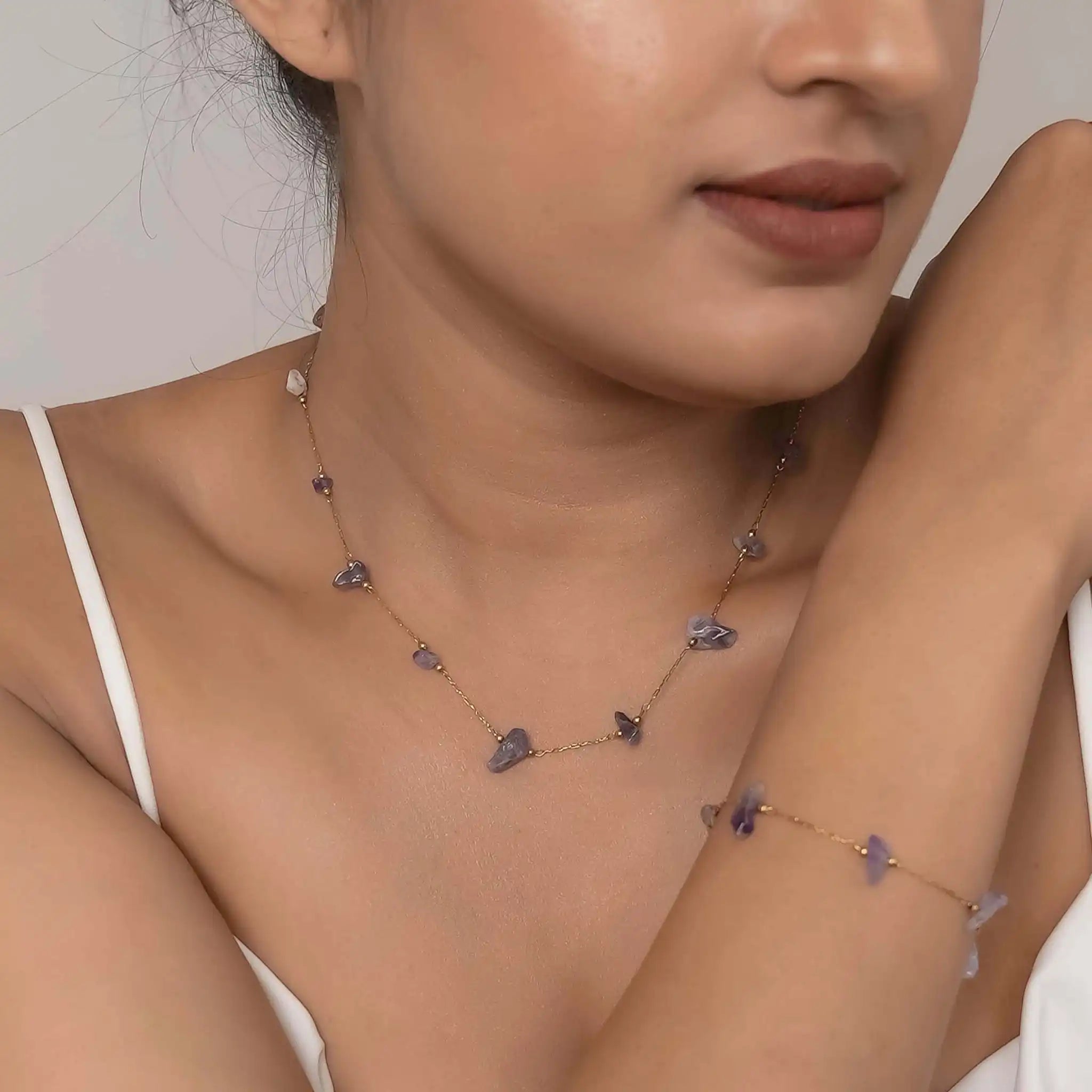Amethyst Cascade Set