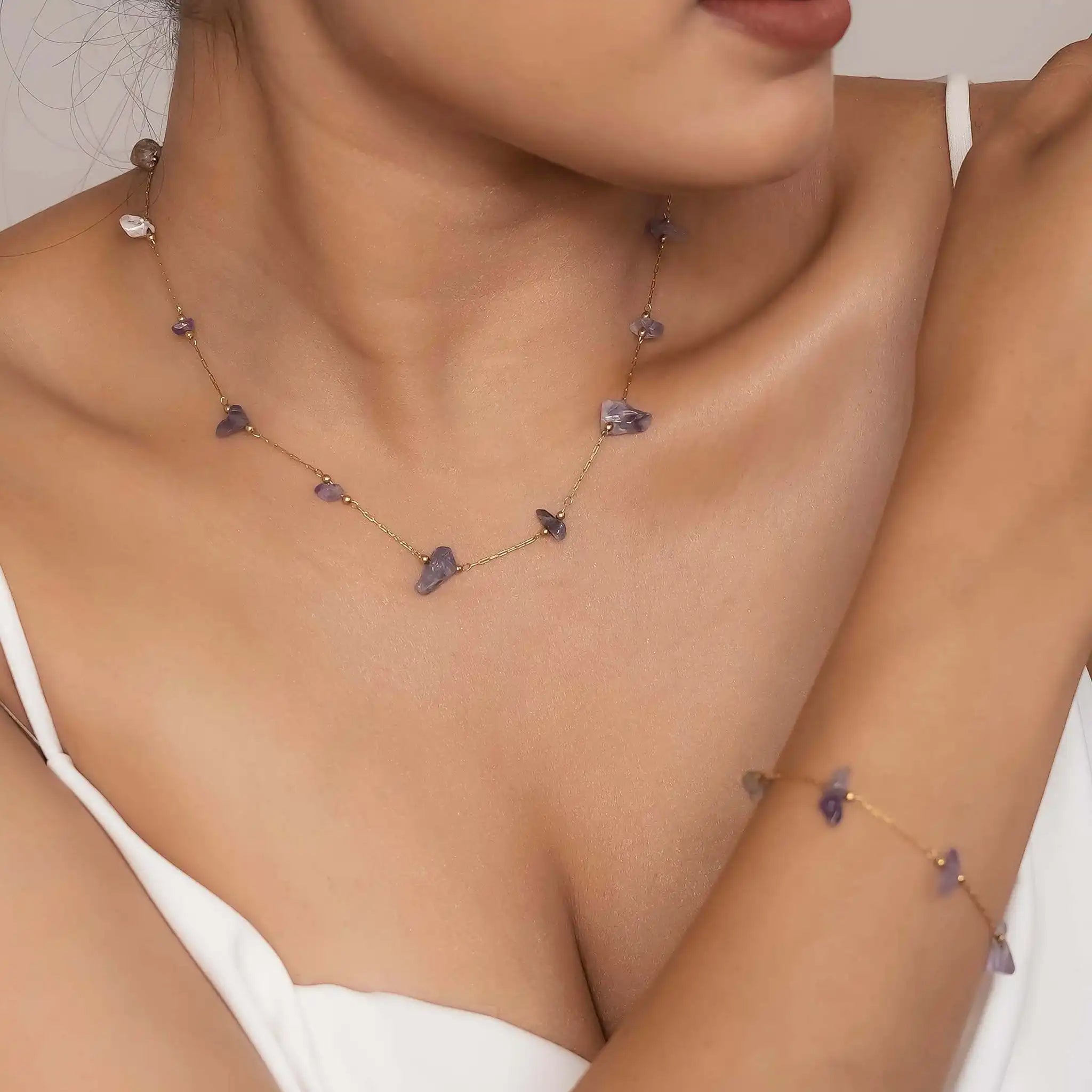 Amethyst Cascade Set