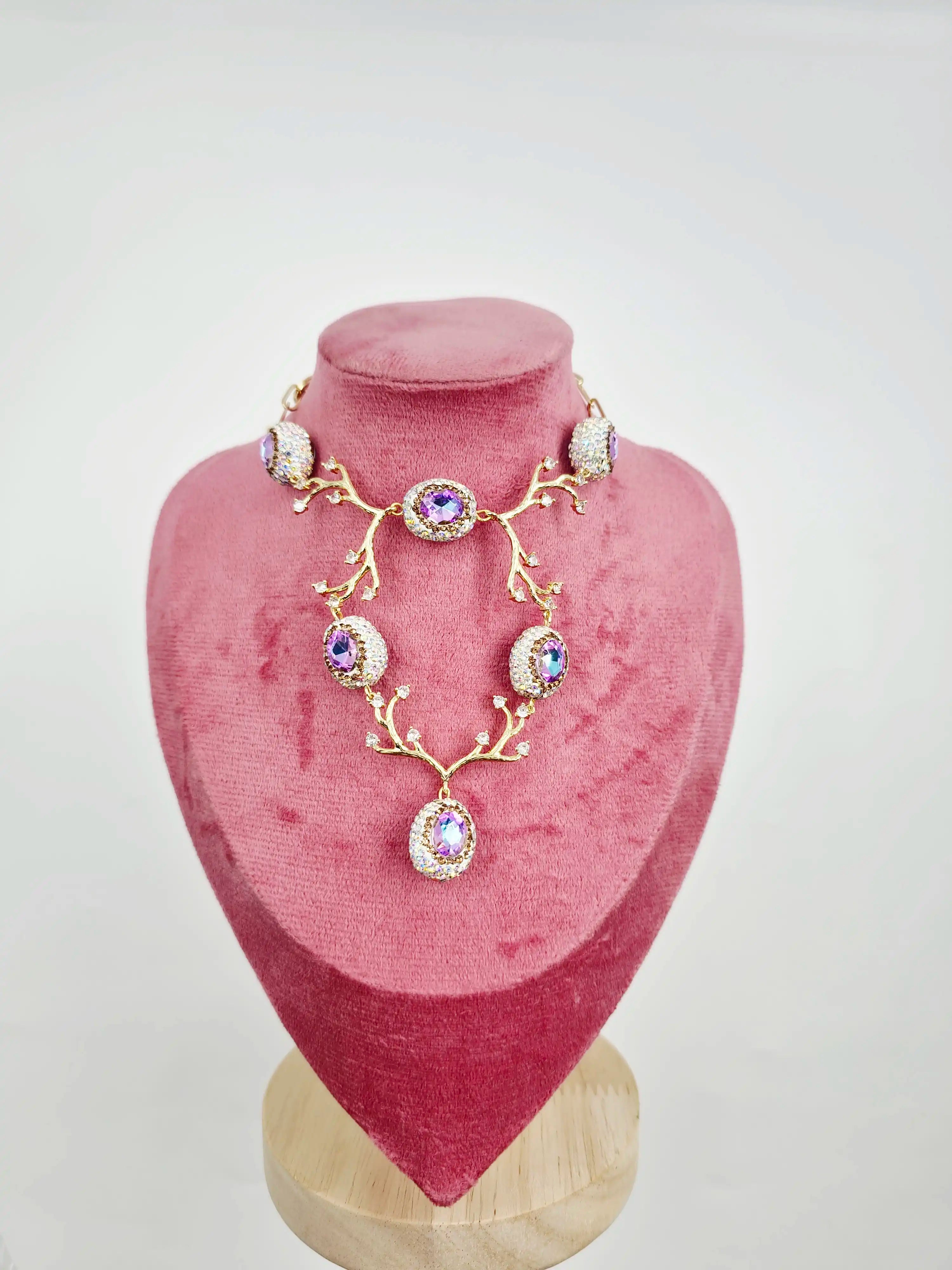 Antler Crystal Marquise Luxury Jewellery Set