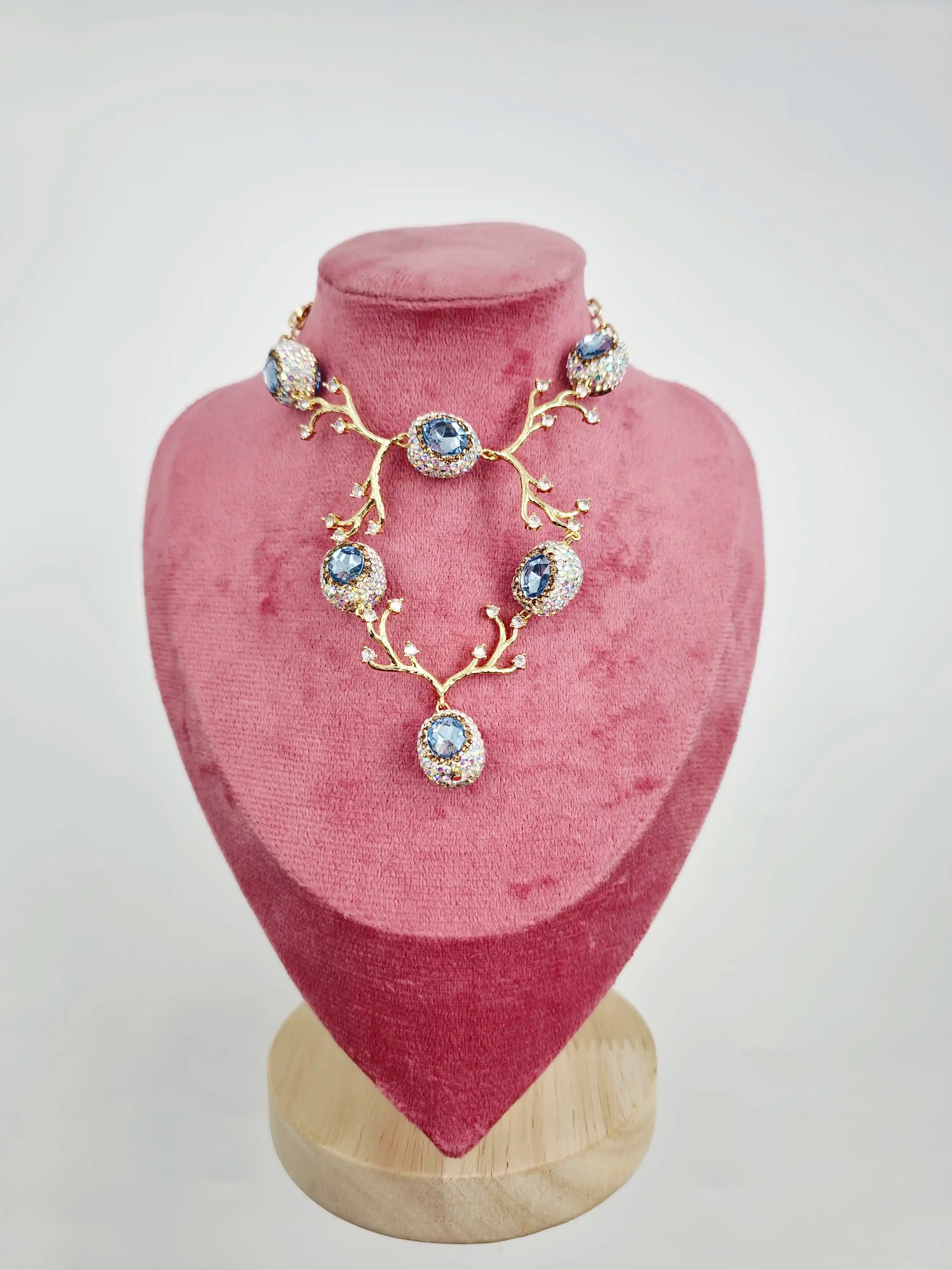 Antler Crystal Marquise Luxury Jewellery Set