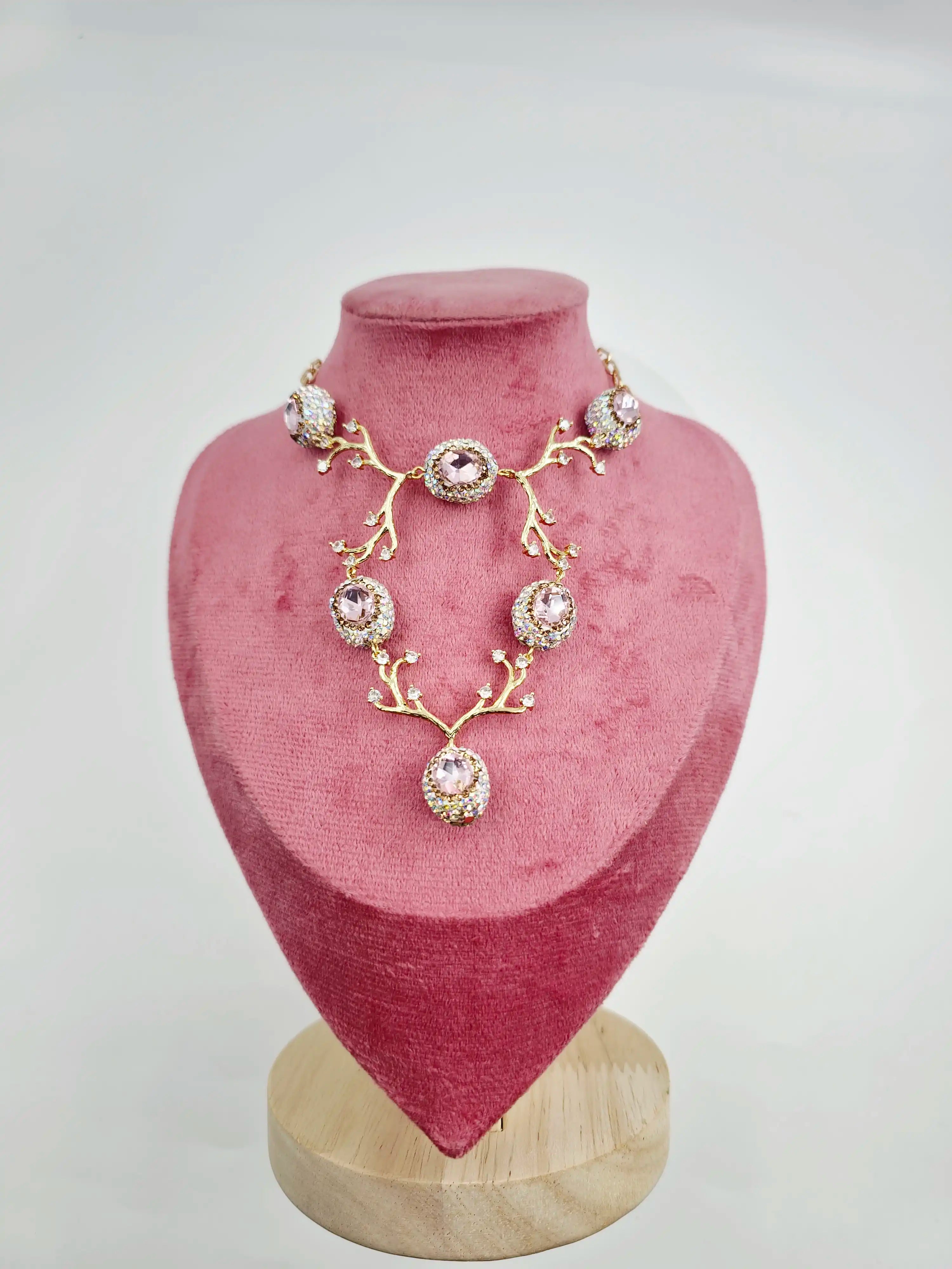 Antler Crystal Marquise Luxury Jewellery Set