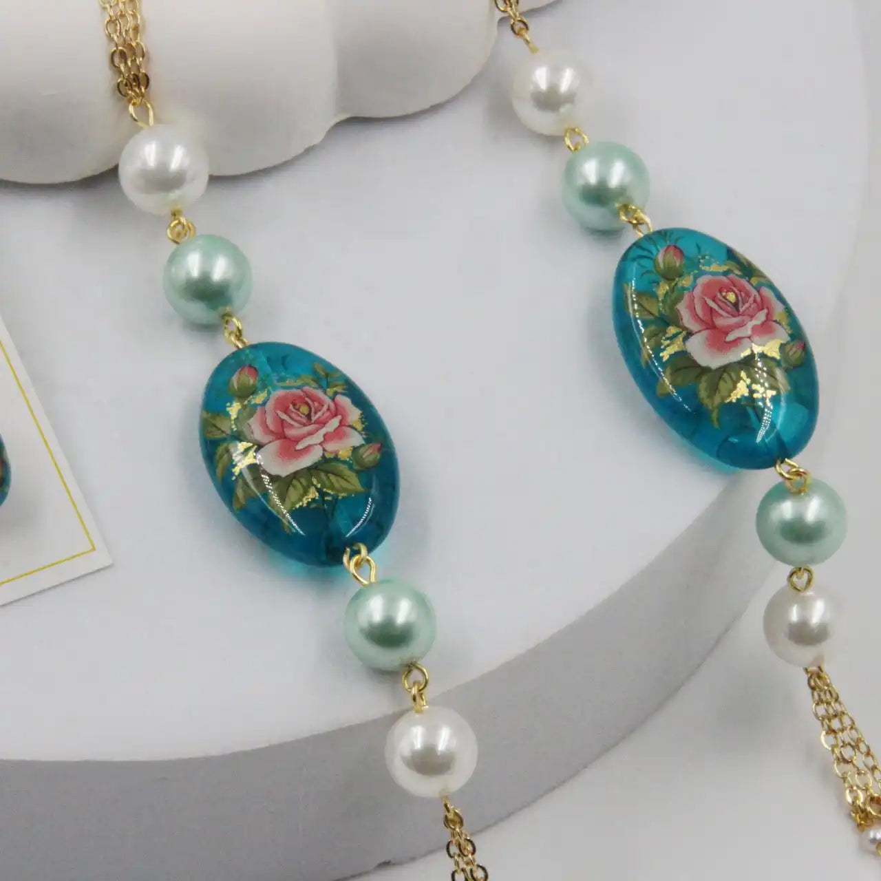 Eternal Bloom Japanese Decal Pearl Set