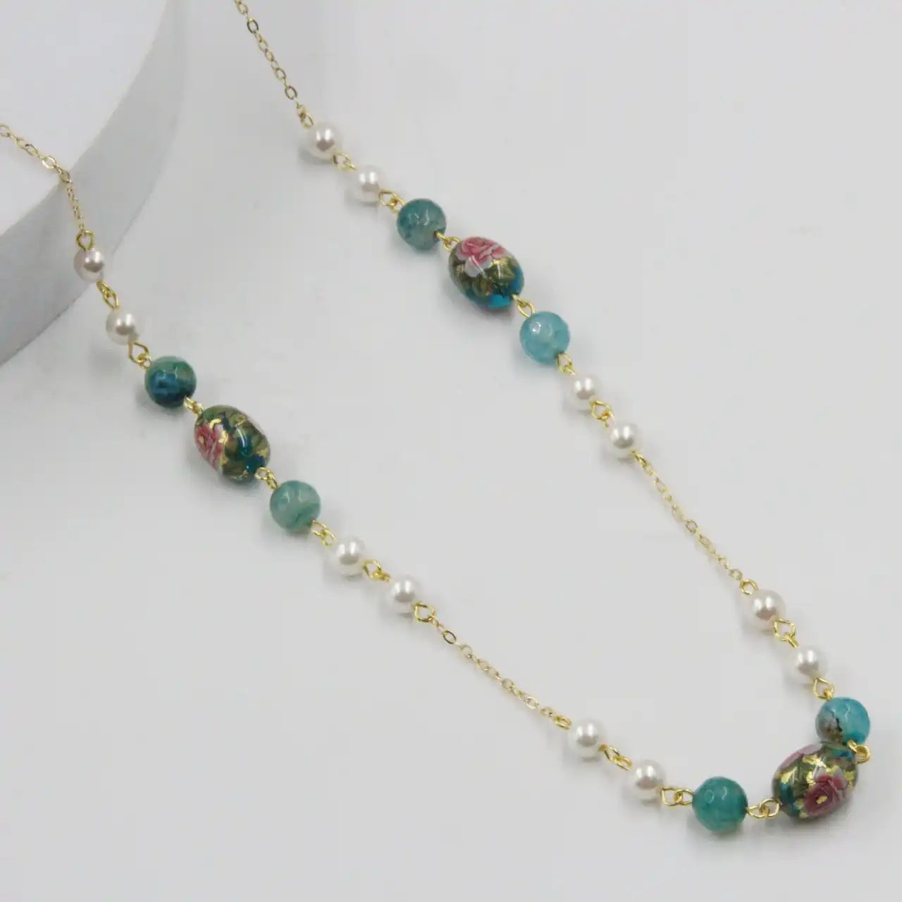 Blooming Floral Pearl Set