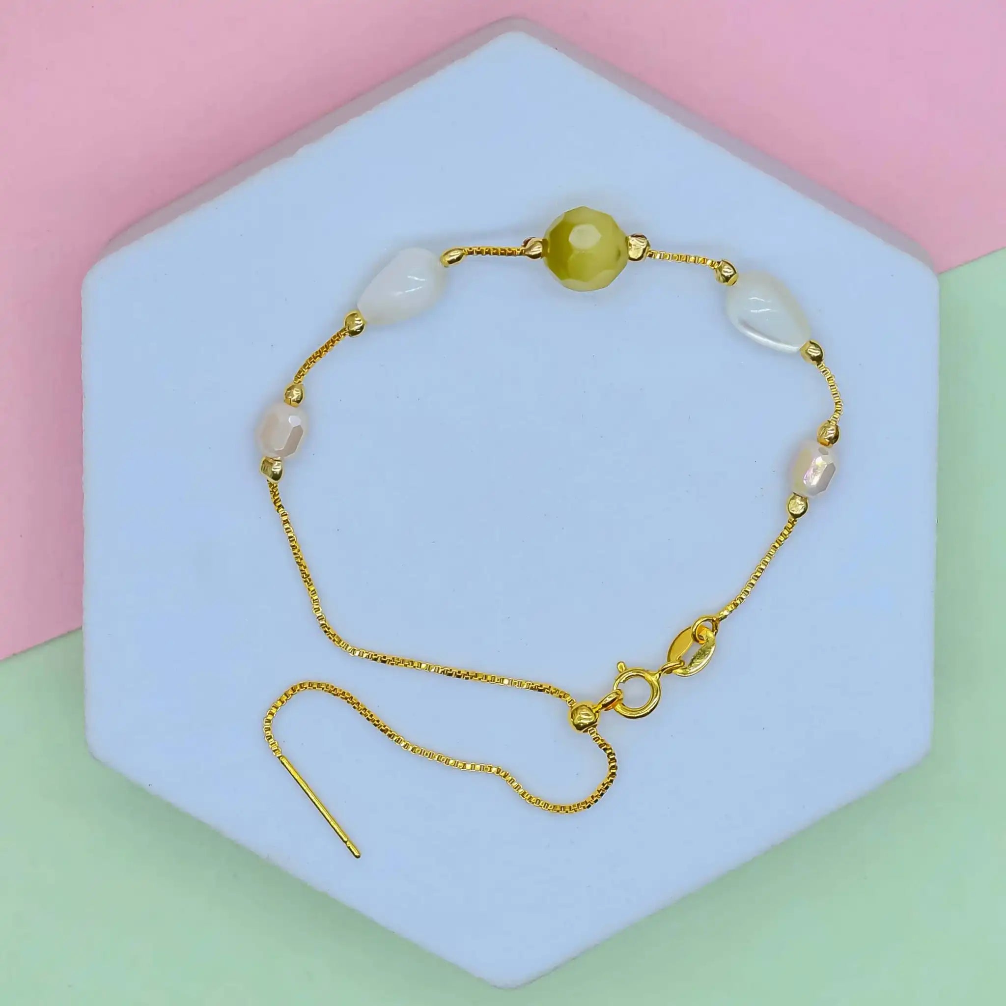 Aurora Gem Dainty Bracelet
