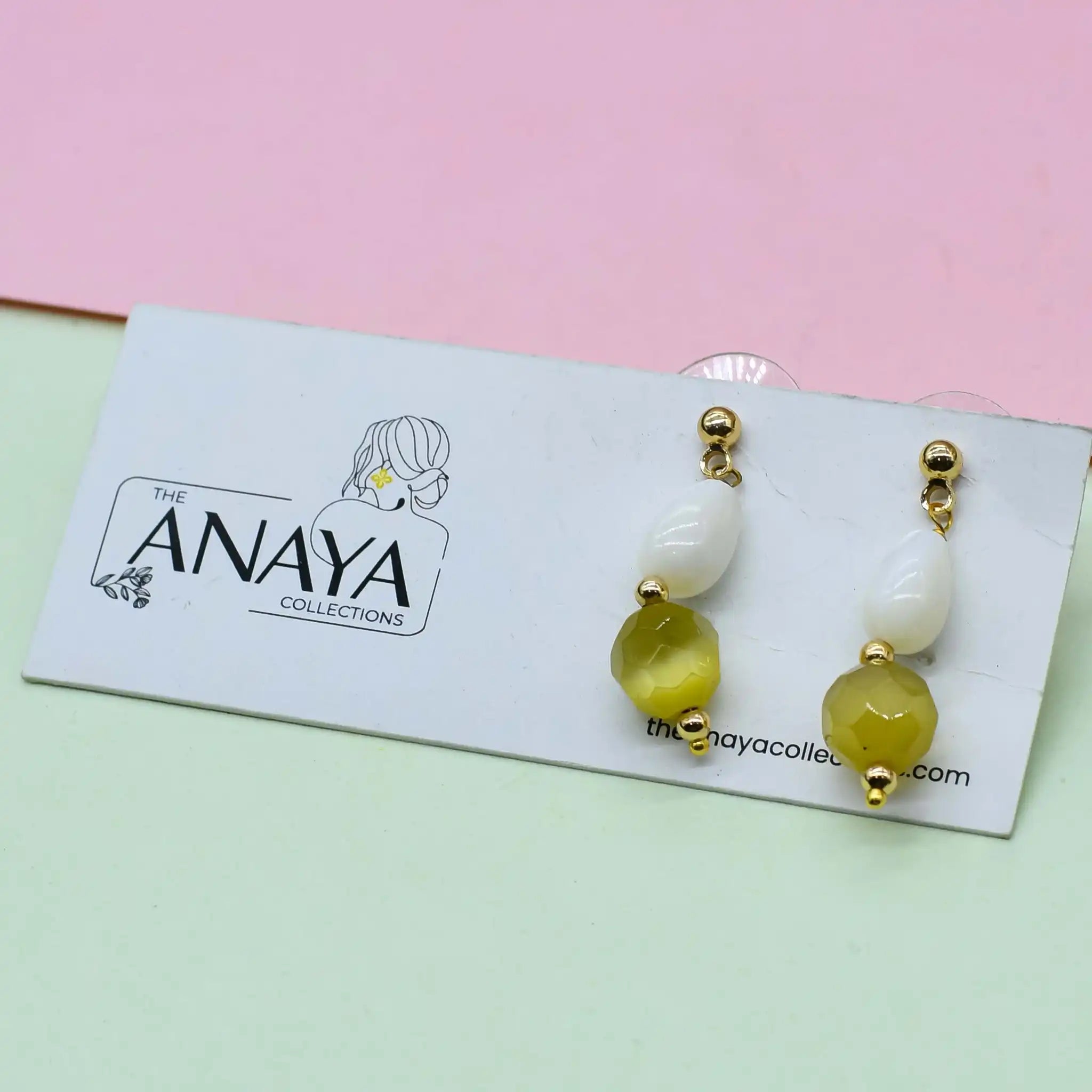 Aurora Gem Dainty Earrings