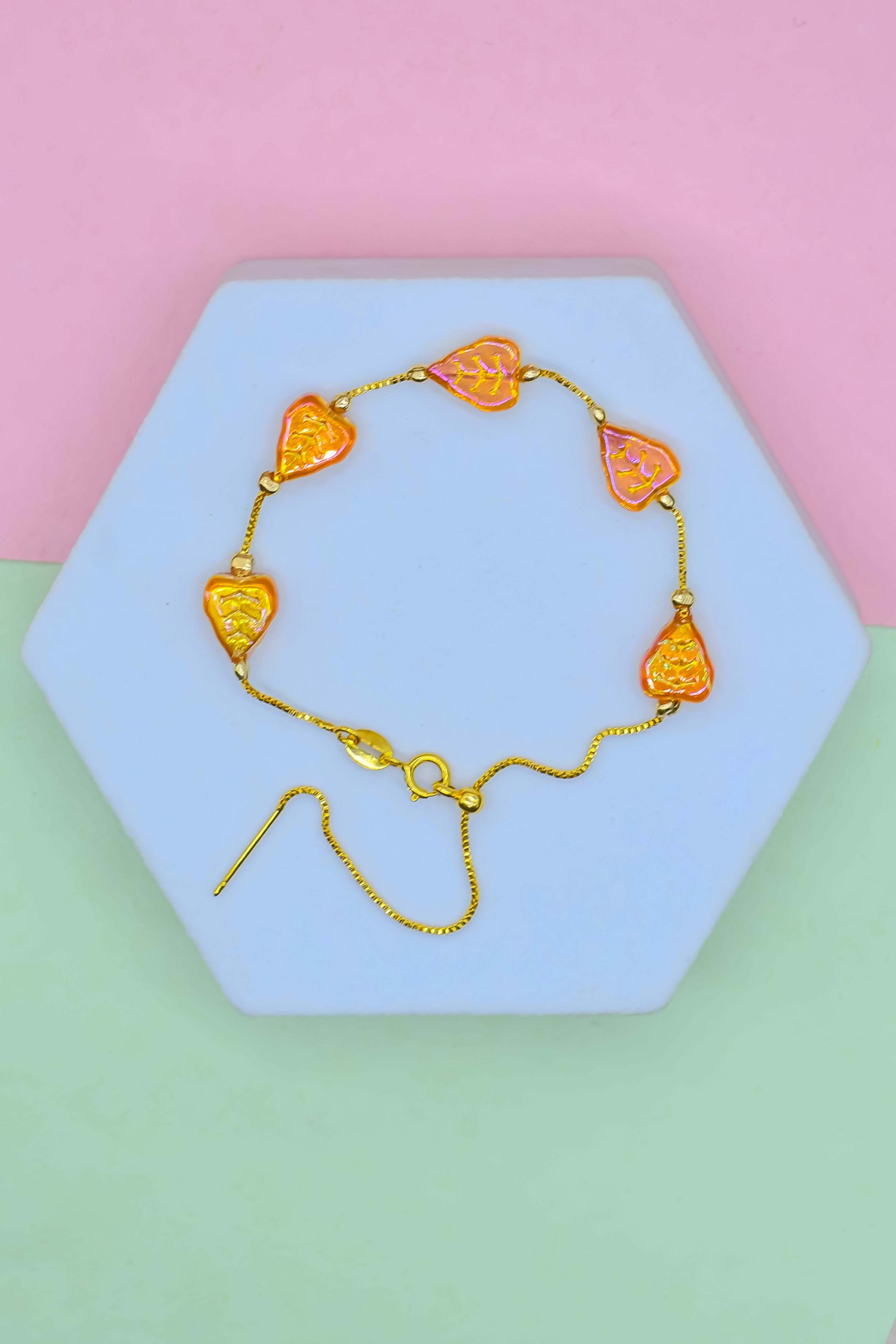 Autumn Leaf Dainty Bracelet