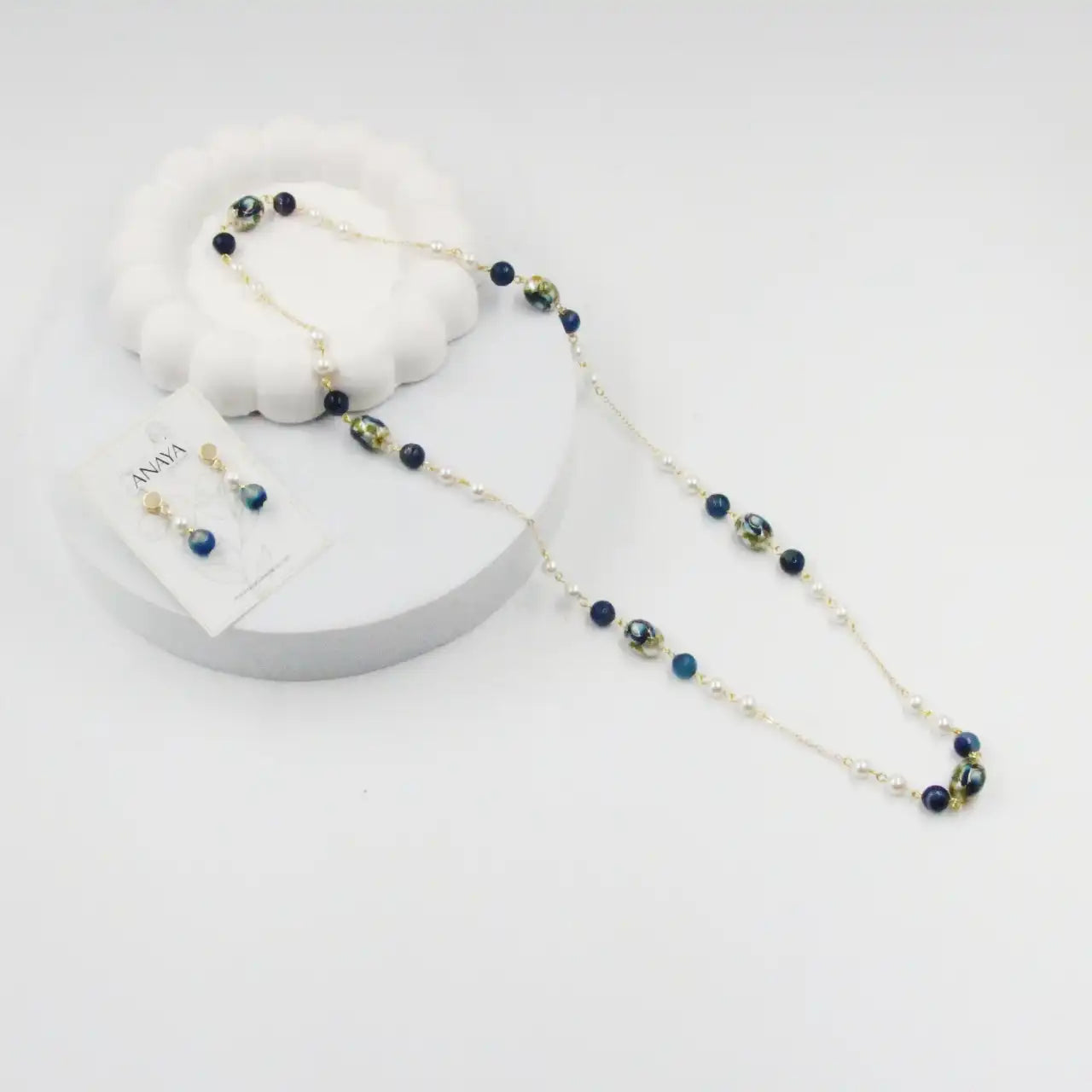 Blooming Floral Pearl Set
