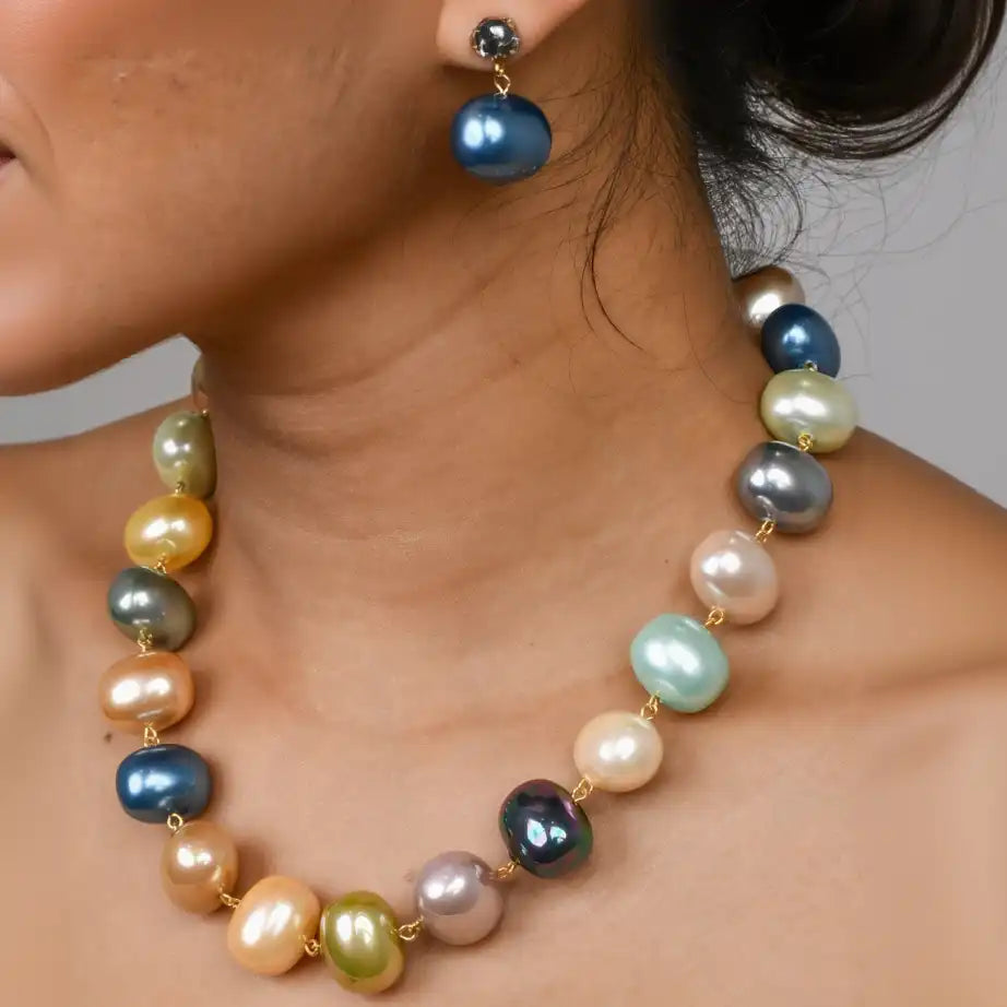 Big Shell Pearl Set