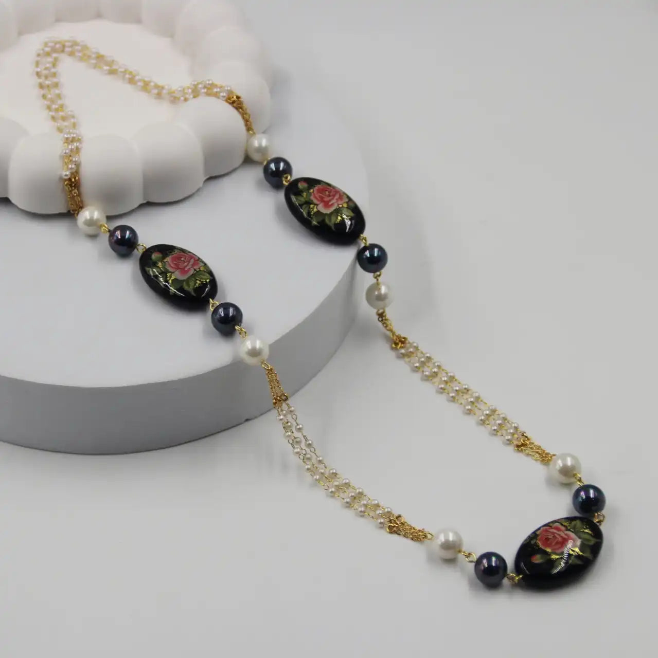 Eternal Bloom Japanese Decal Pearl Set