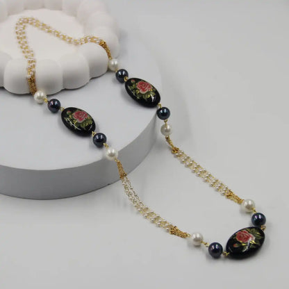 Eternal Bloom Japanese Decal Pearl Set