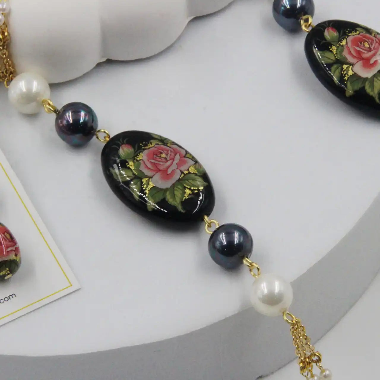 Eternal Bloom Japanese Decal Pearl Set