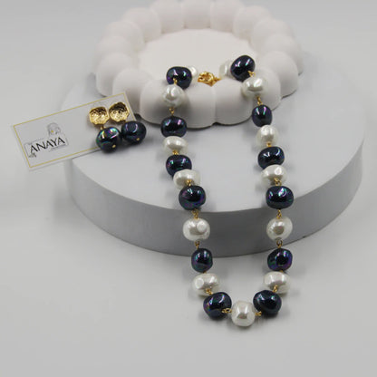 Uncut Shell Pearl Set