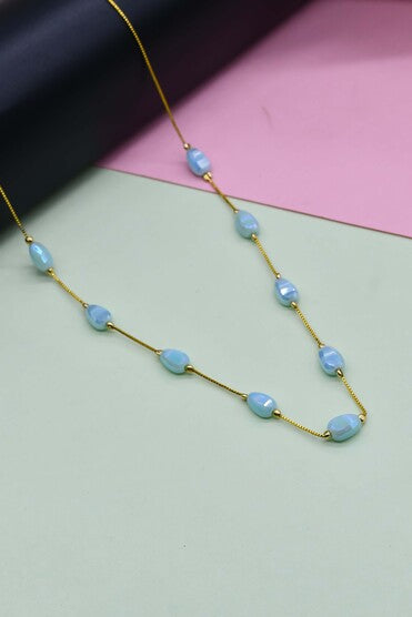 Pebbled Dainty Necklace