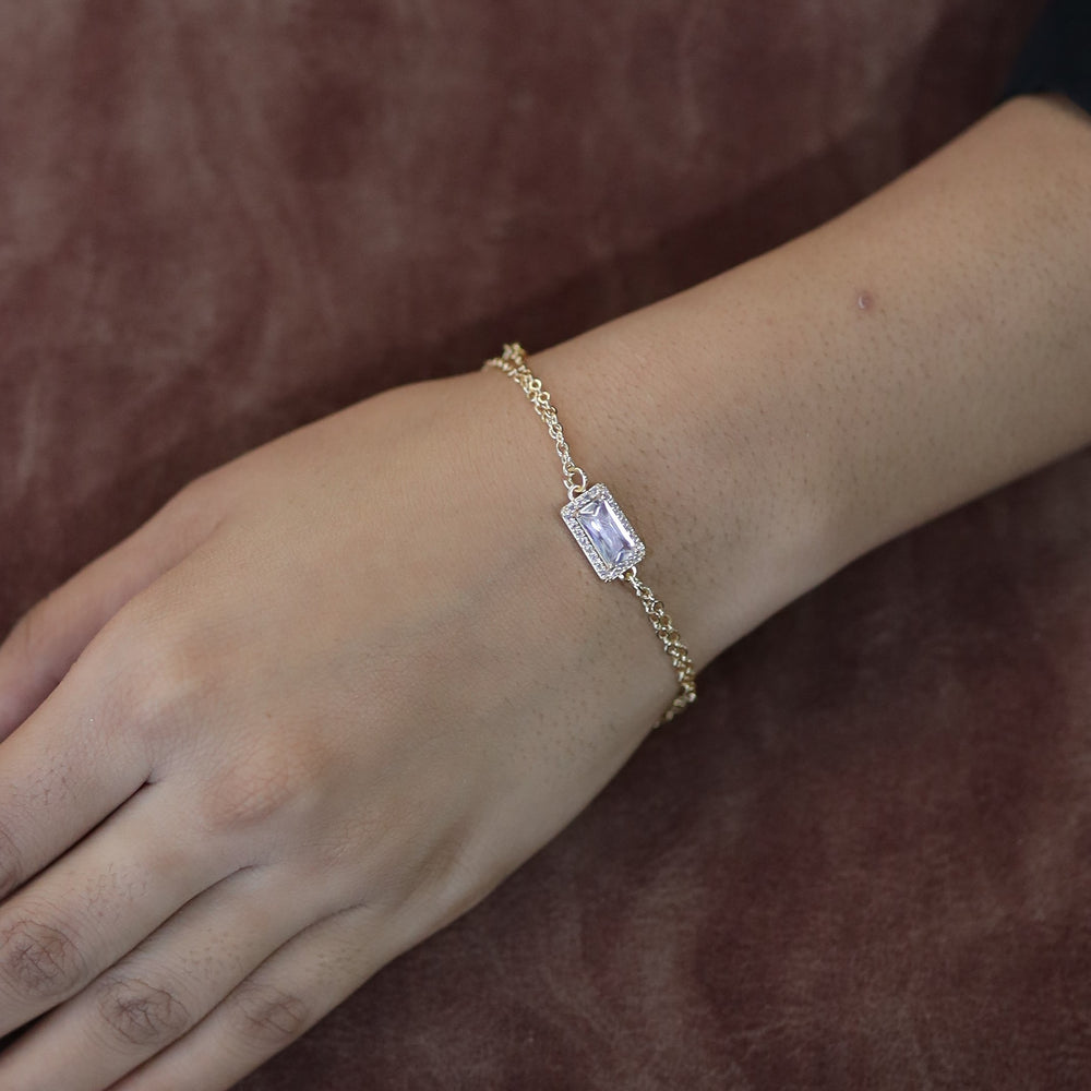 CZ Double Bracelet 1