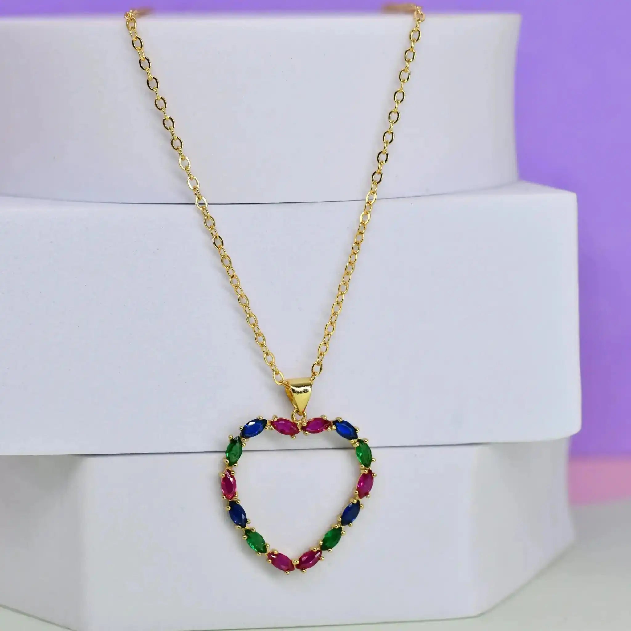 Colours of Love Pendant Chain