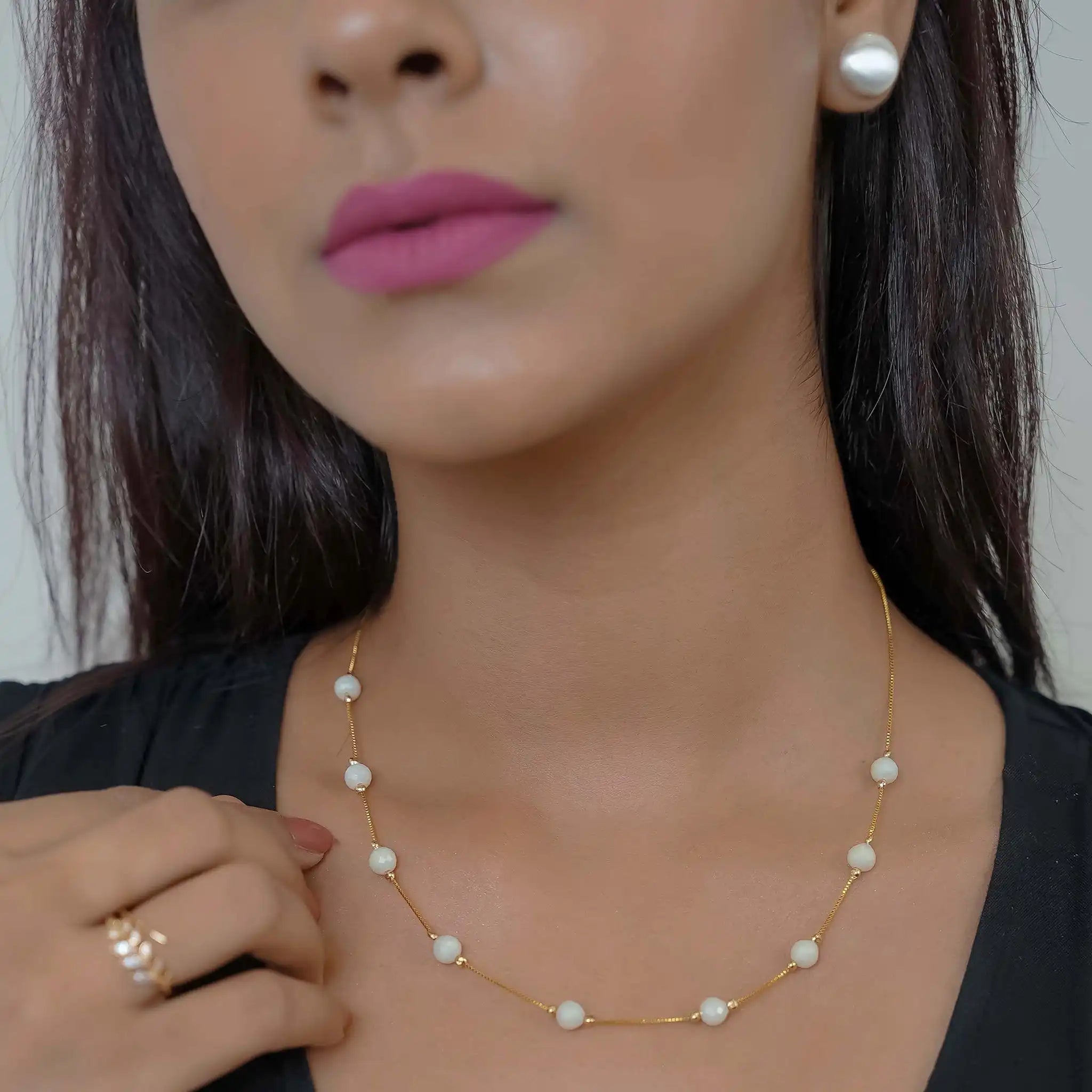 Cosmosphere Dainty Necklace