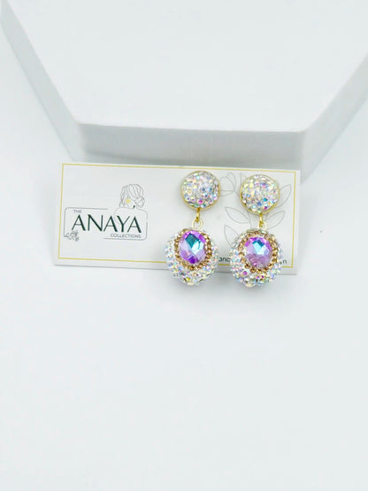 Crystal Marquise Shell Pearl Luxury Jewellery Set