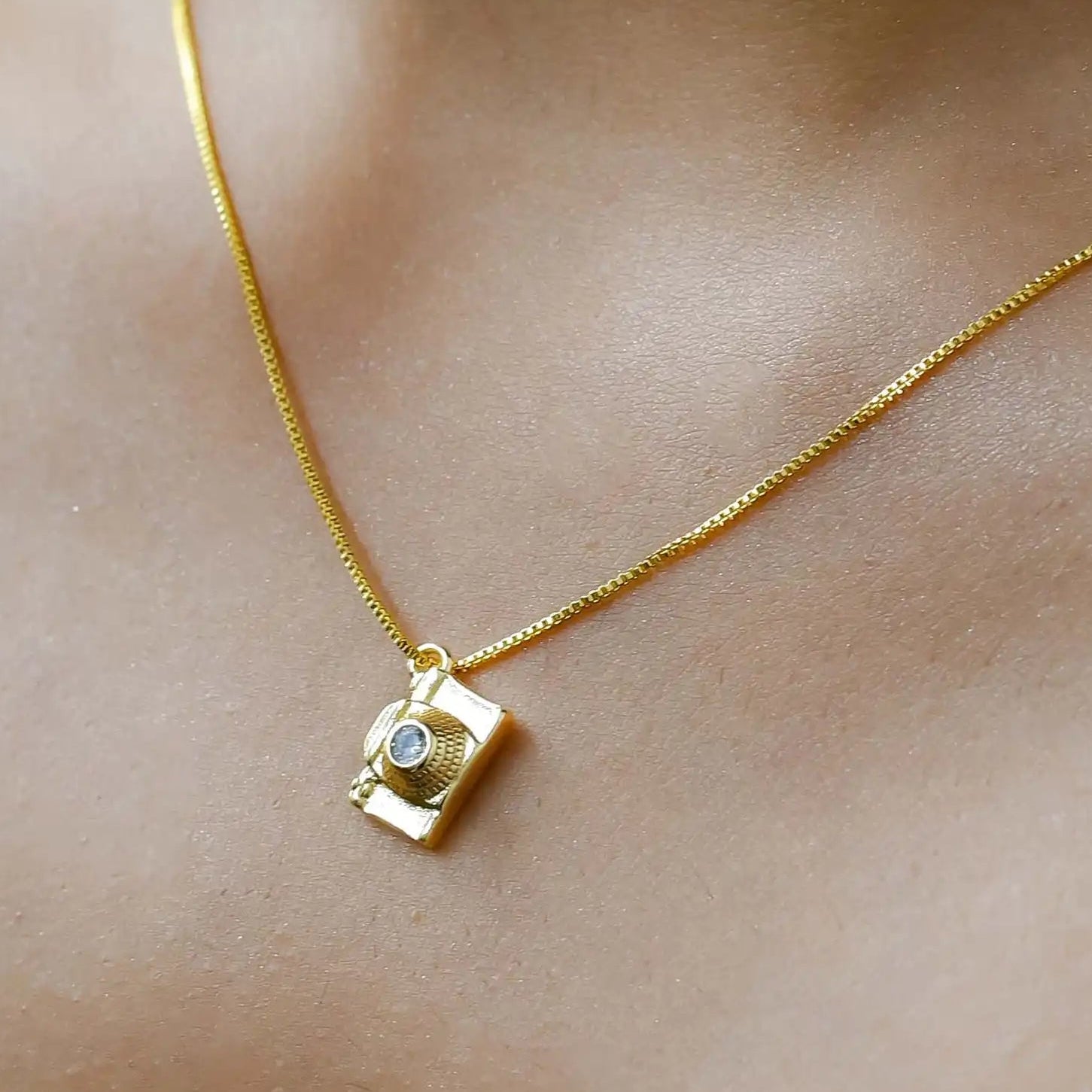 Cute Camera Pendant Chain