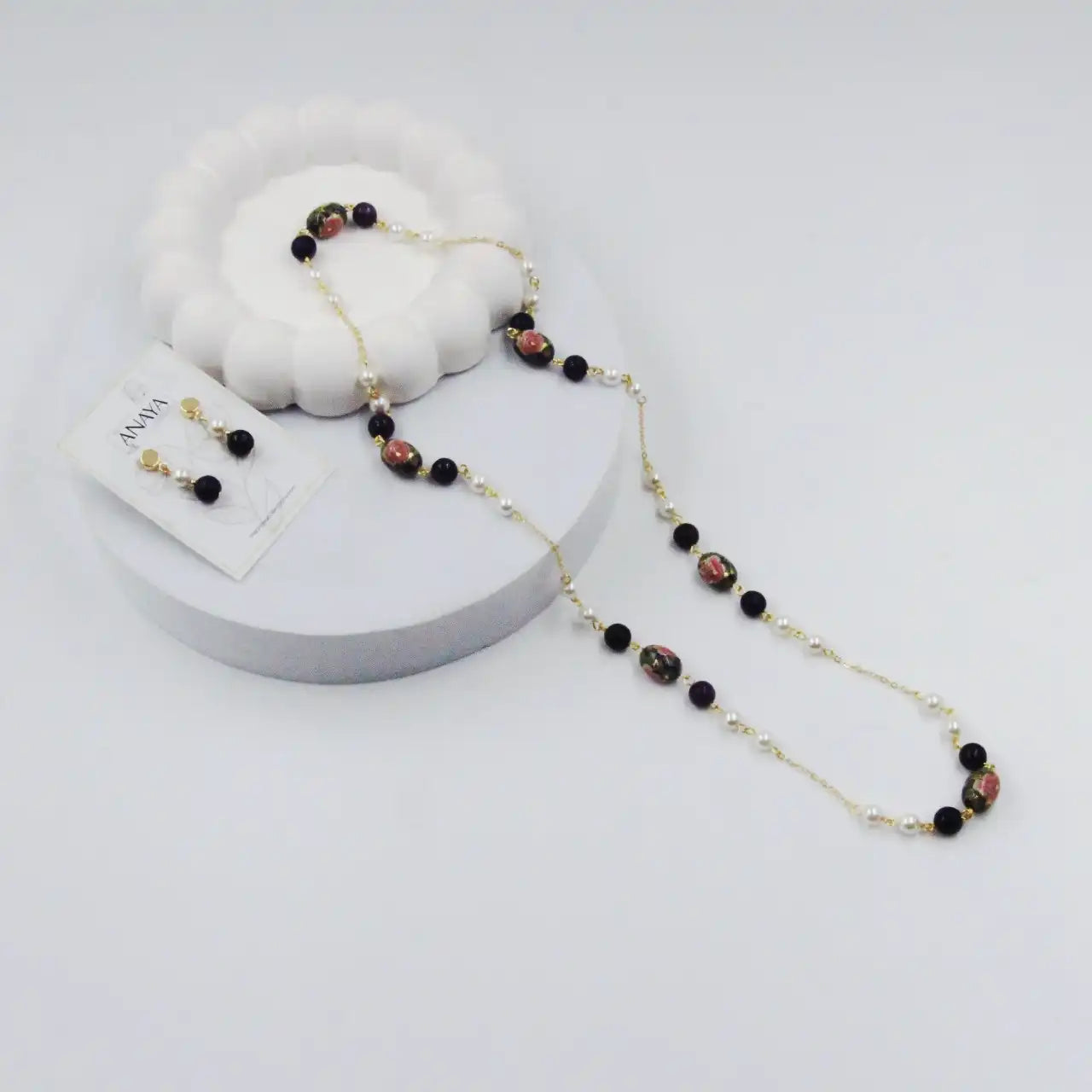 Blooming Floral Pearl Set