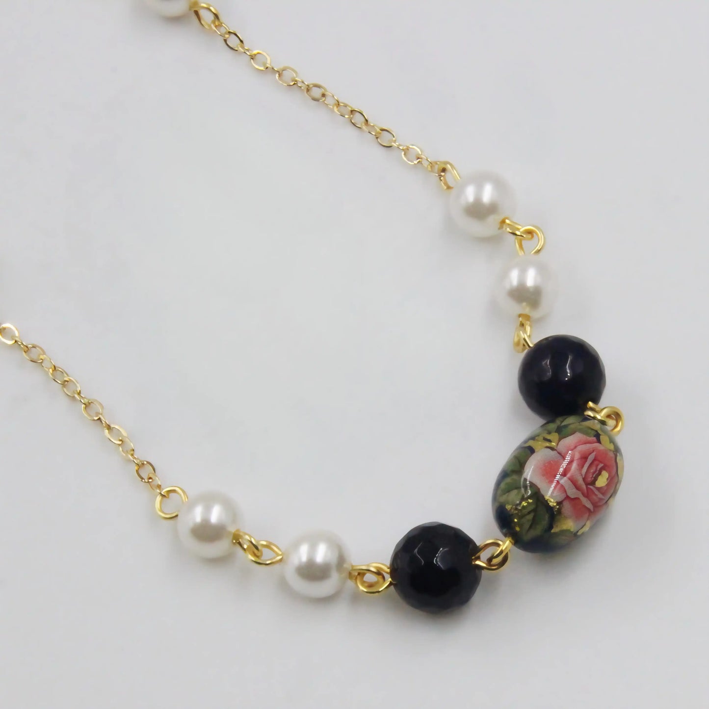 Blooming Floral Pearl Set
