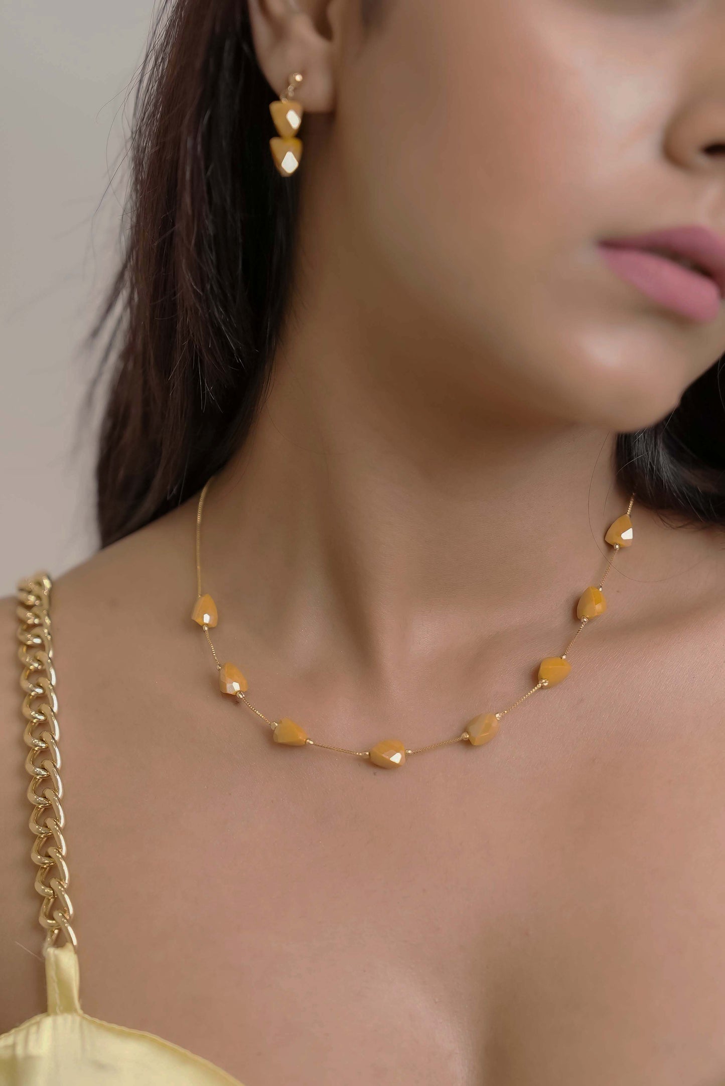 Almond Dainty Necklace