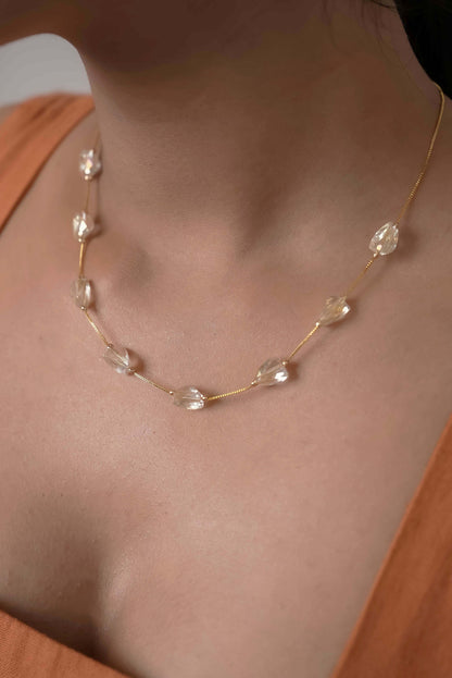 Almond Dainty Necklace