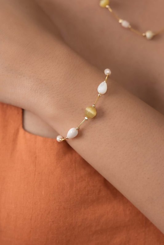 Aurora Gem Dainty Bracelet