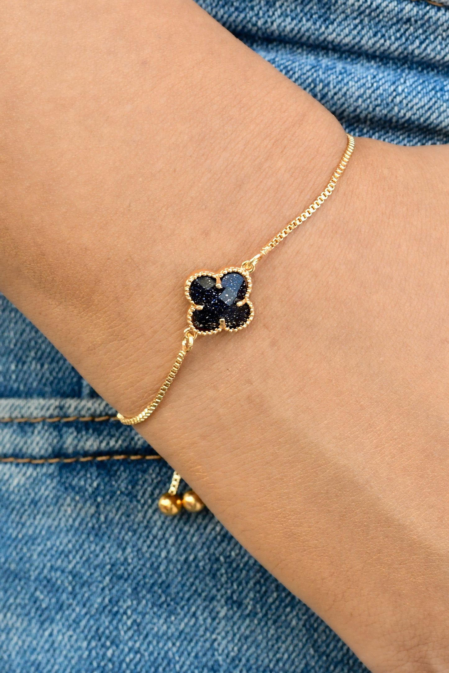 Precious Small Clover Bracelet