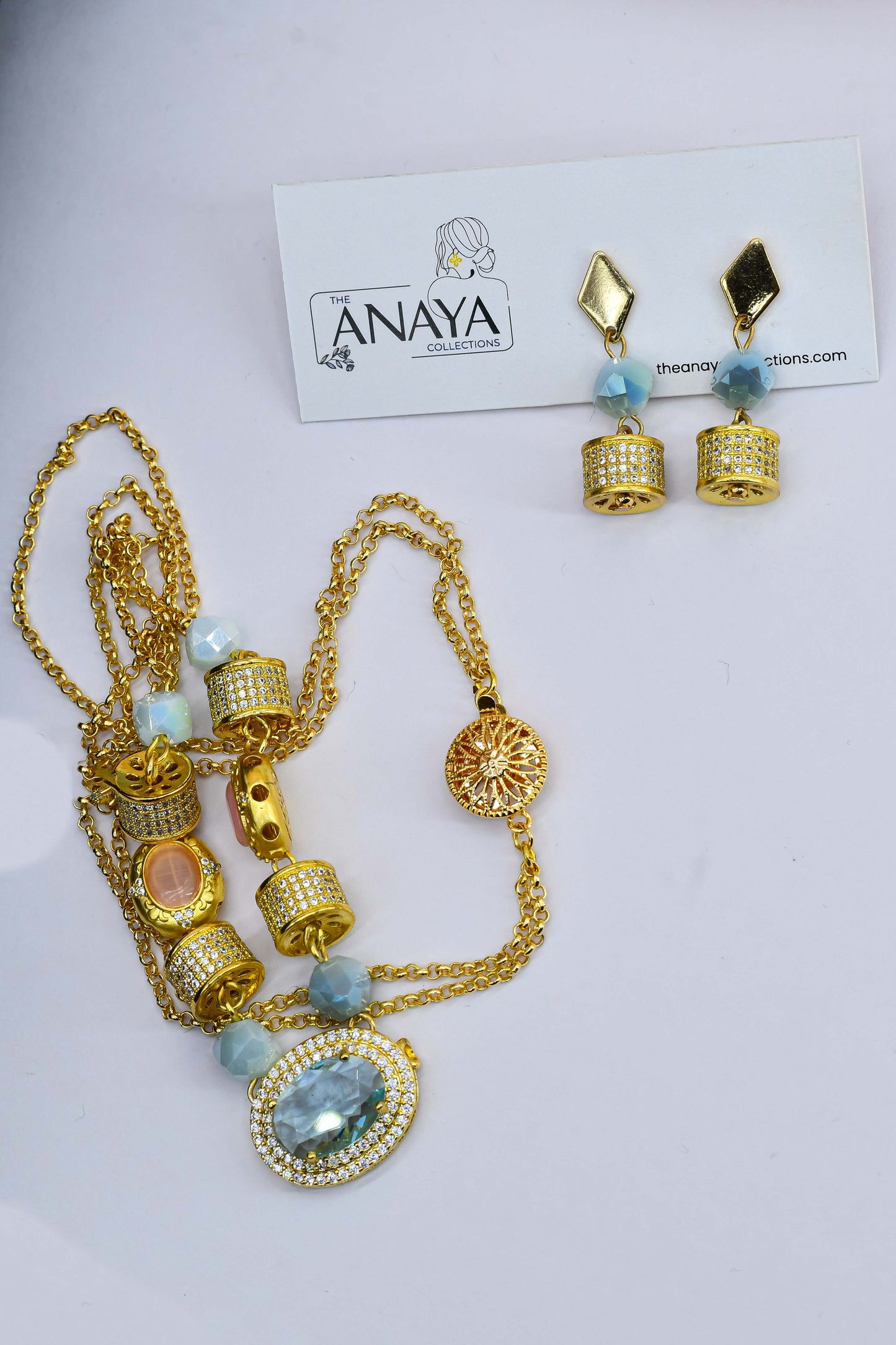 Sky Blue Arya Set