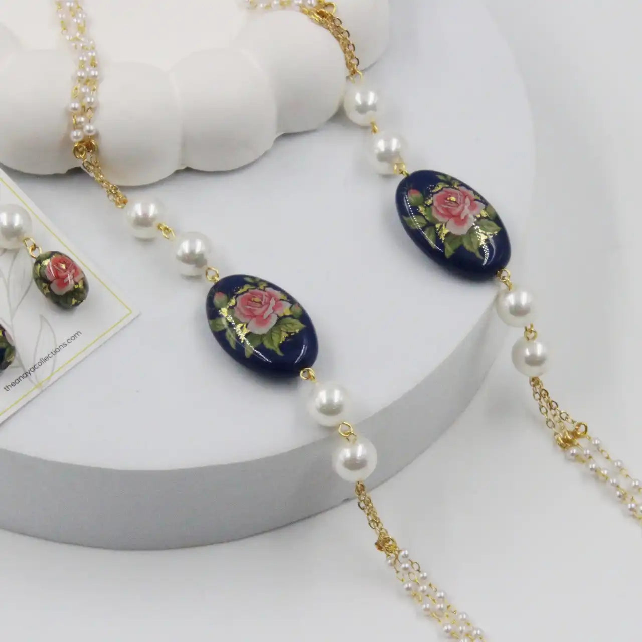 Eternal Bloom Japanese Decal Pearl Set
