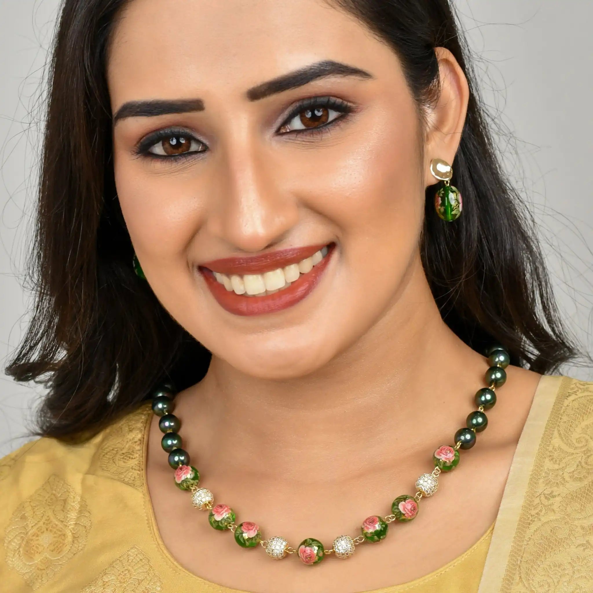 Floral Elegance Pearl Set