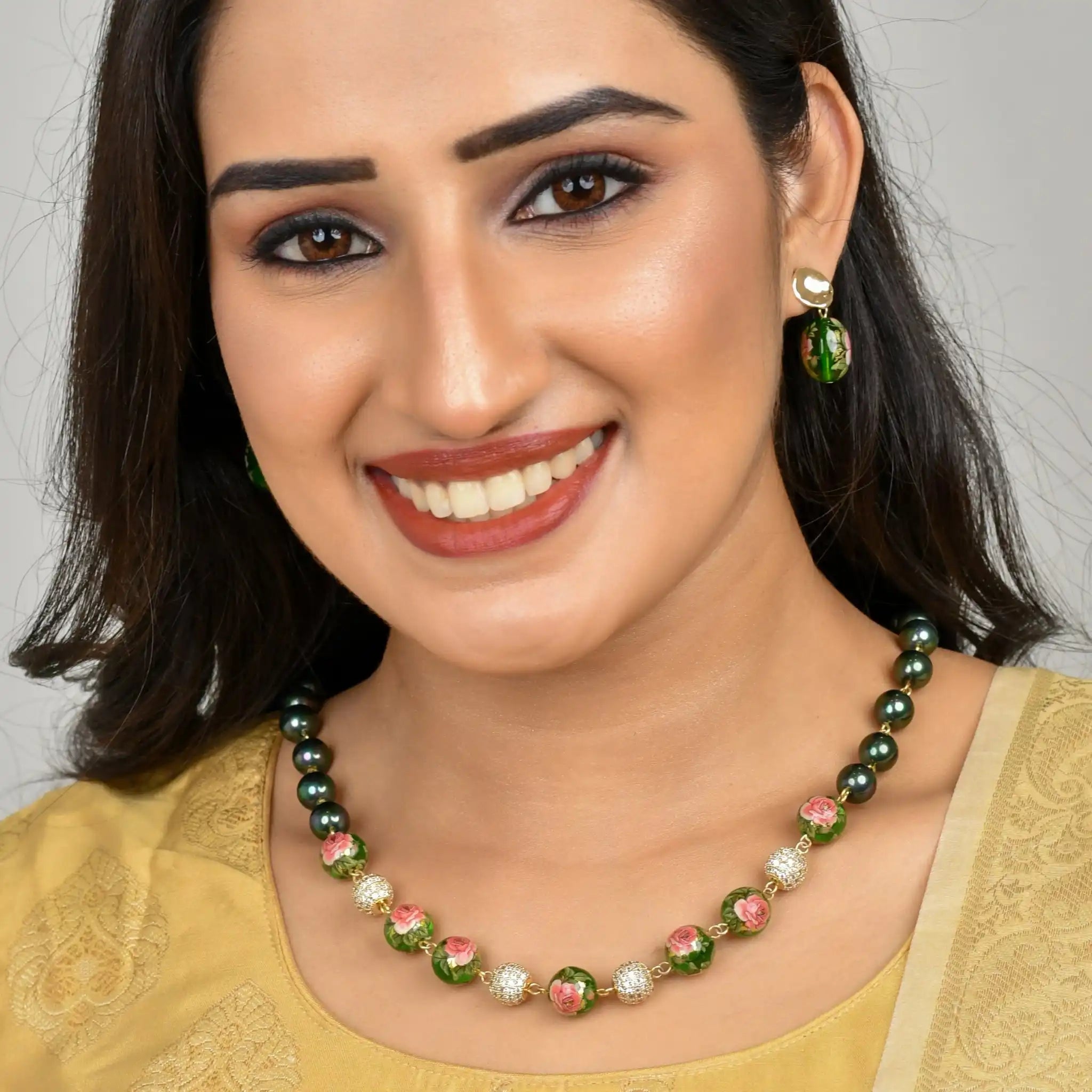 Floral Elegance Pearl Set