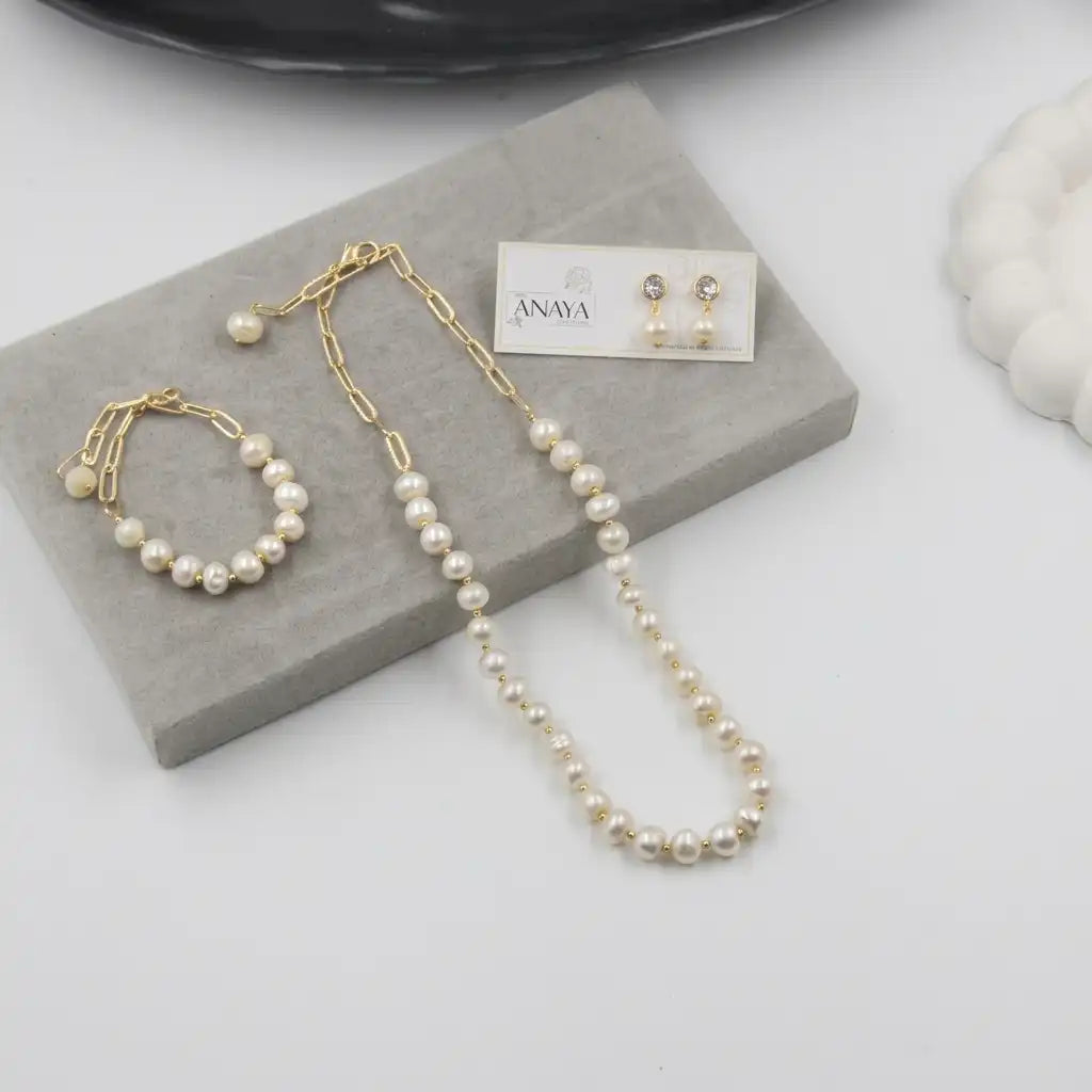 Elegant Fresh Water Pearl Set
