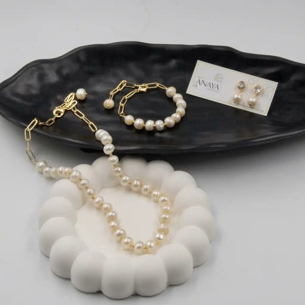 Elegant Fresh Water Pearl Set