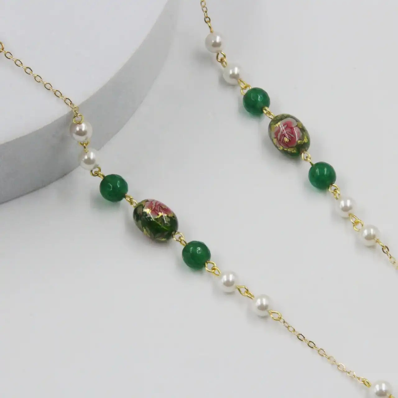 Blooming Floral Pearl Set