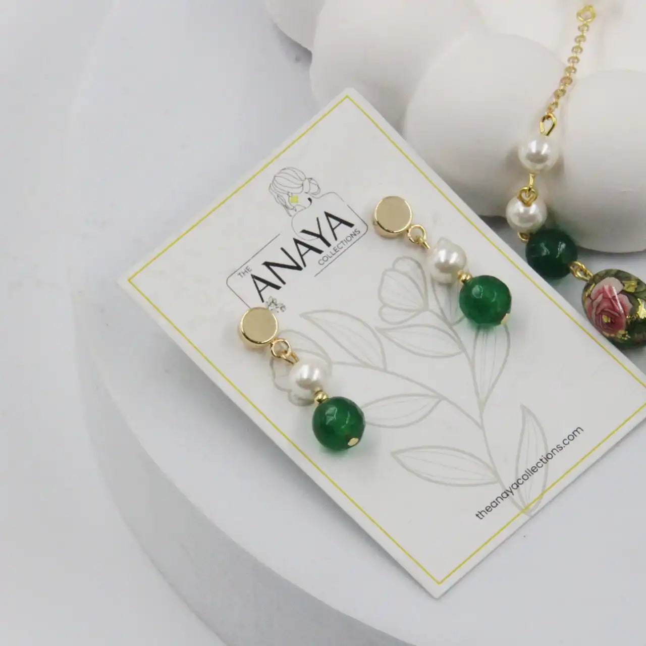 Blooming Floral Pearl Set
